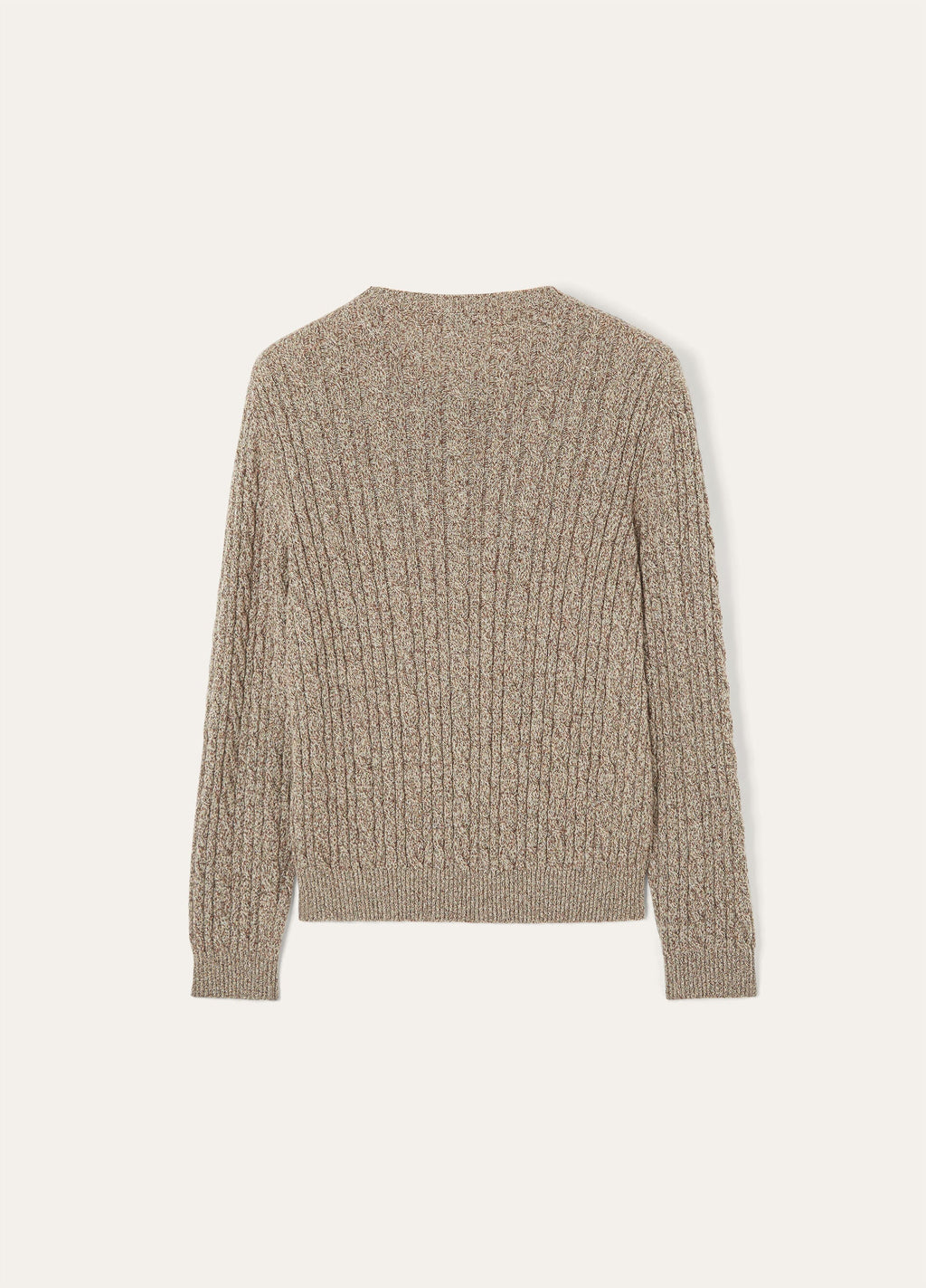 Treccia Crewneck - Grinded Coffee