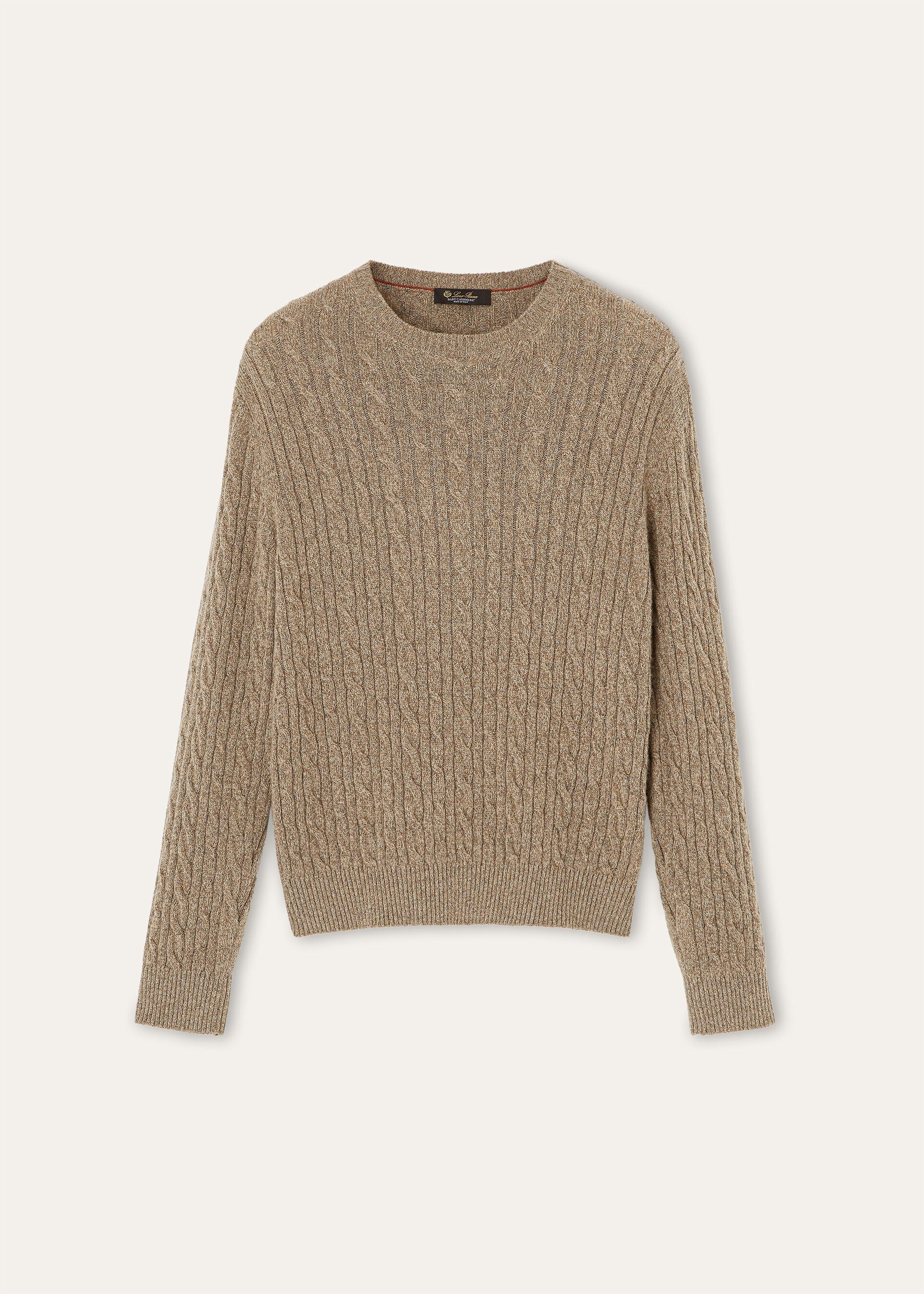 Treccia Crewneck - Chia Beans