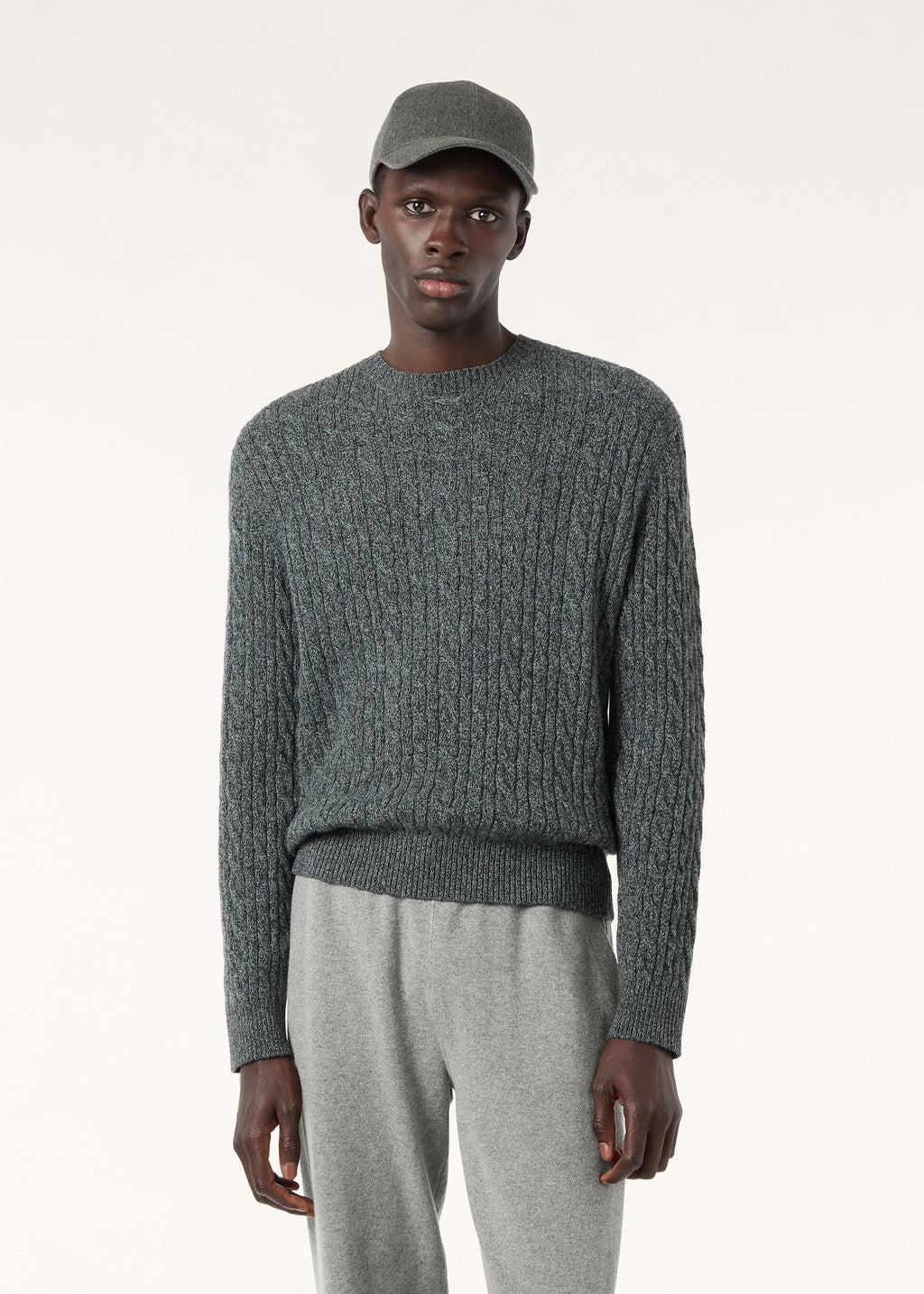 Treccia Crewneck - Dark Alley