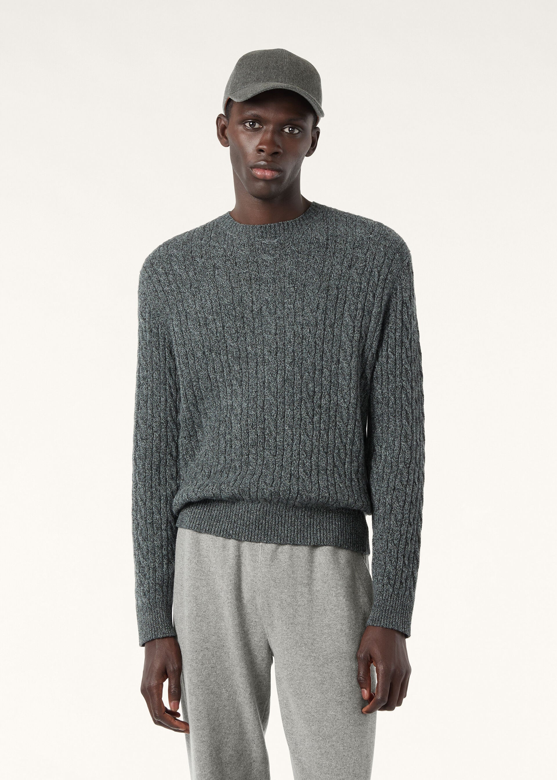 Treccia Crewneck - Dark Alley