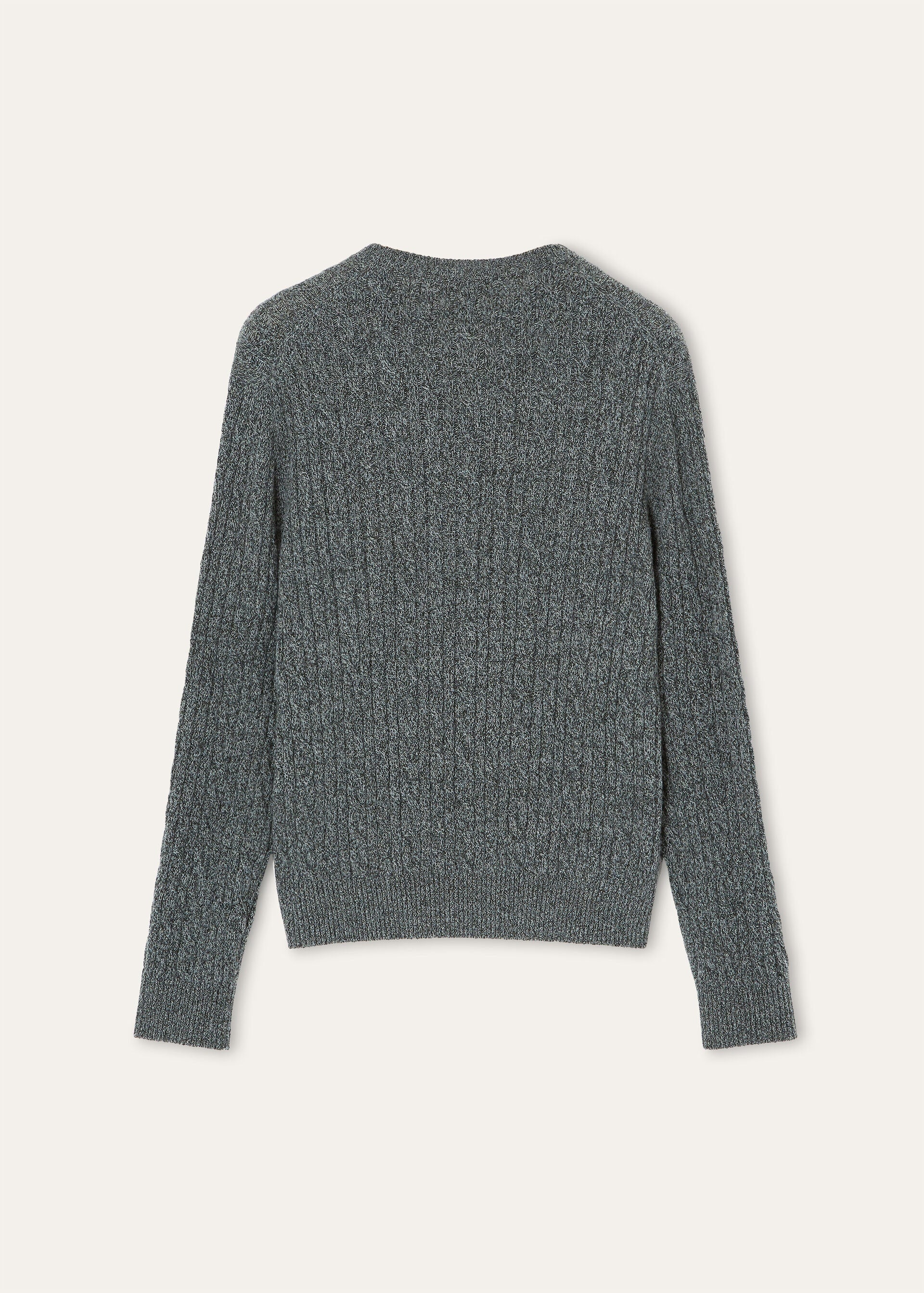 Treccia Crewneck - Dark Alley