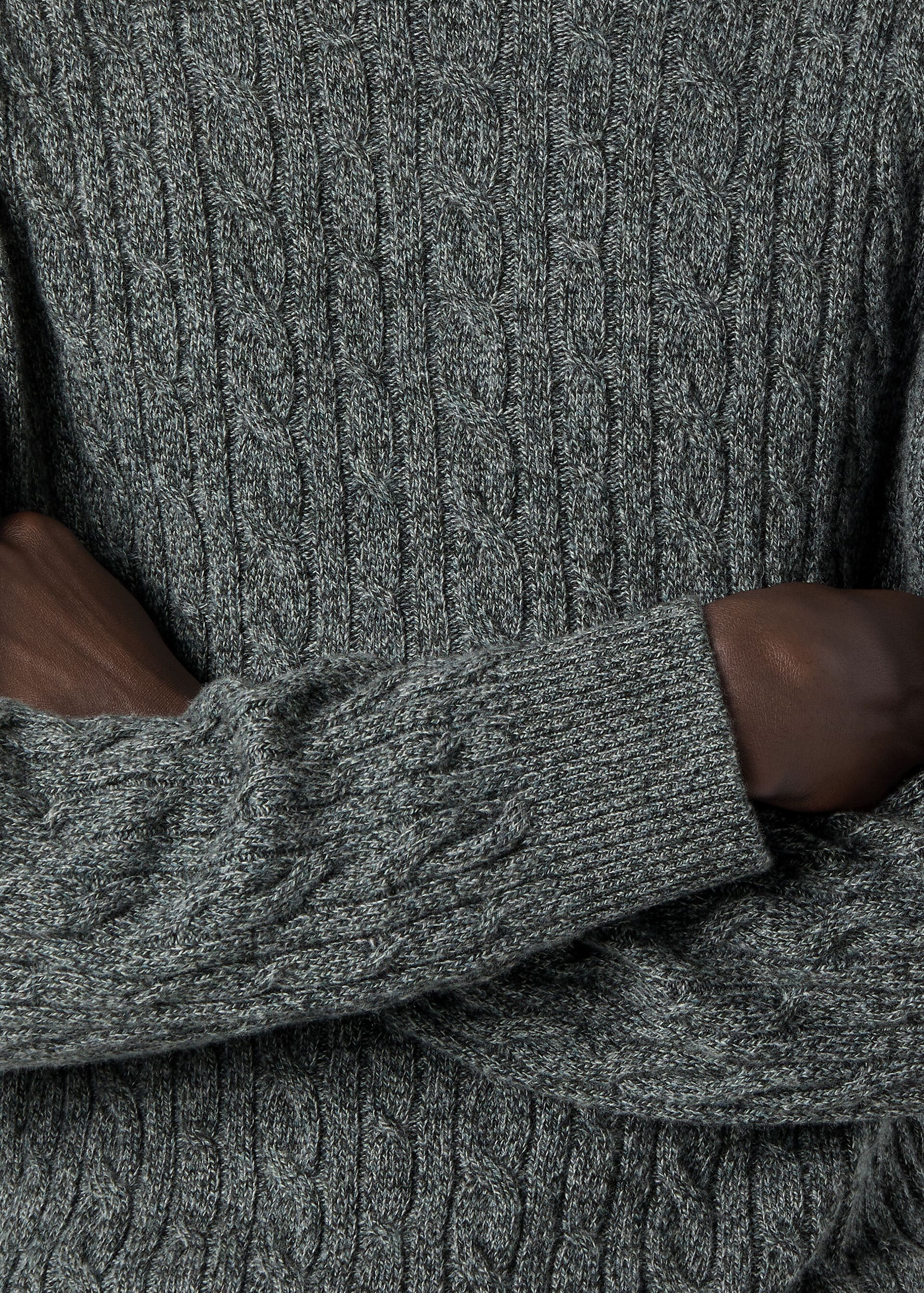 Treccia Crewneck - Dark Alley