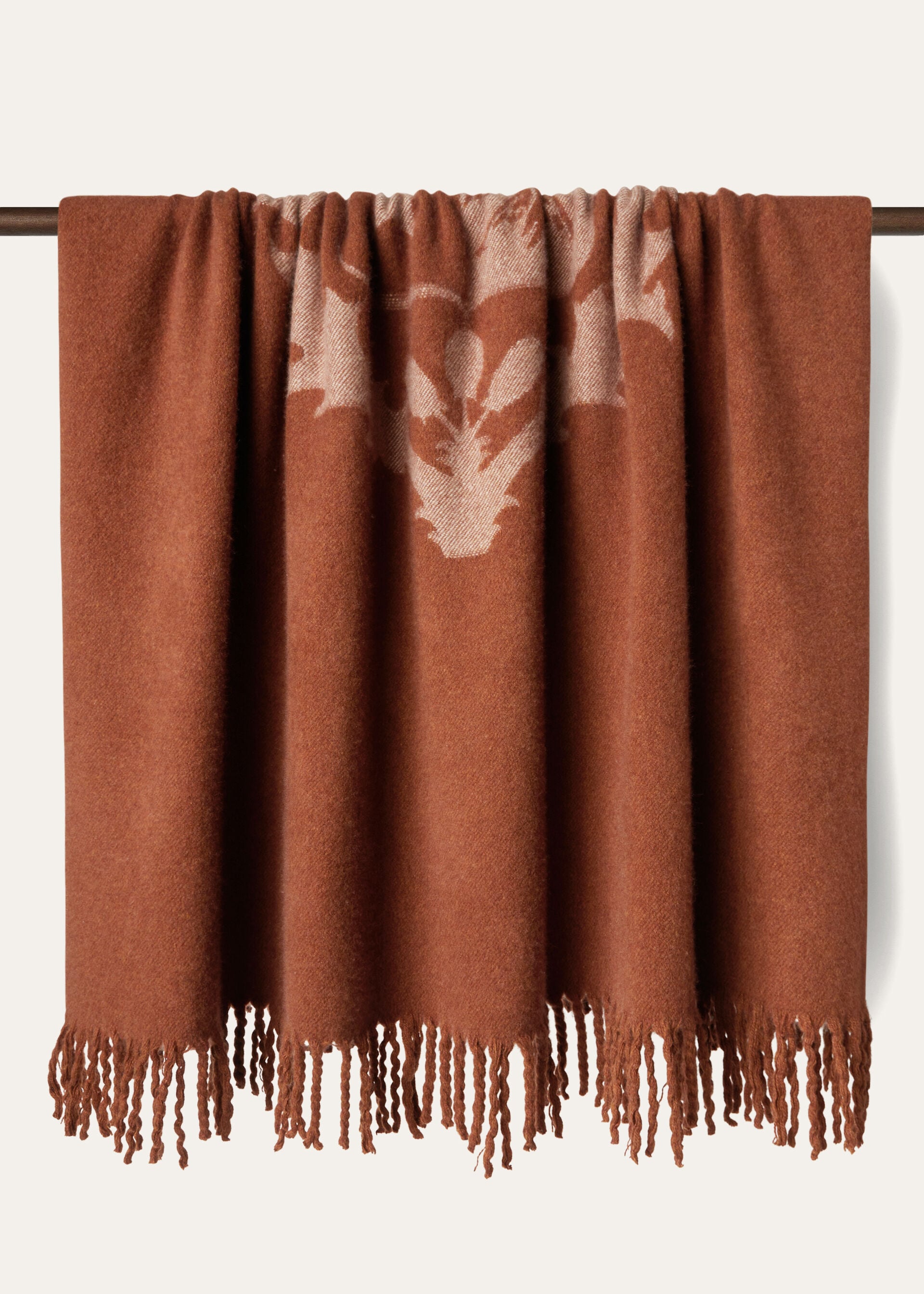 Loro Piana Donegal Plaid - Terracotta/Burnt