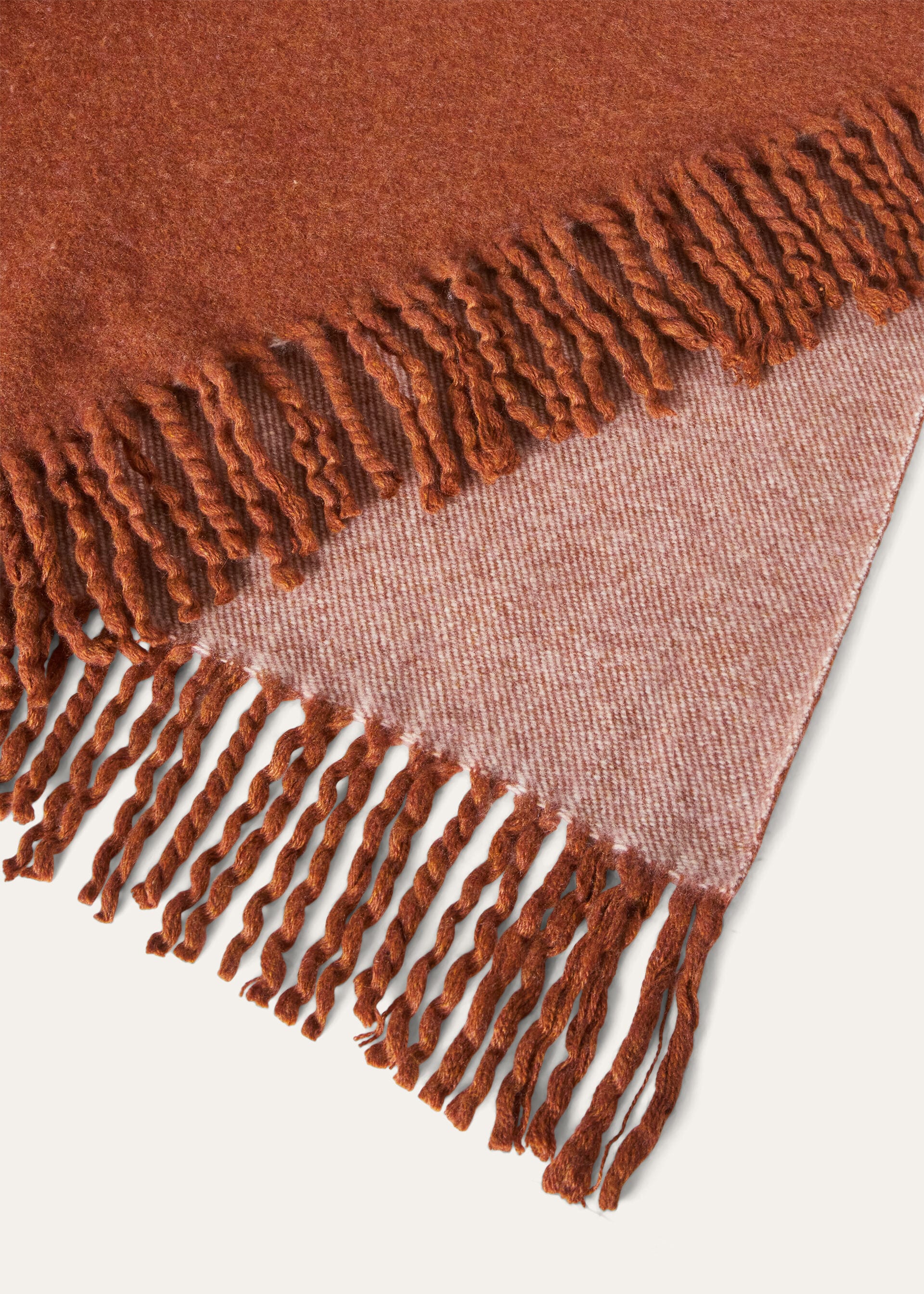 Loro Piana Donegal Plaid - Terracotta/Burnt