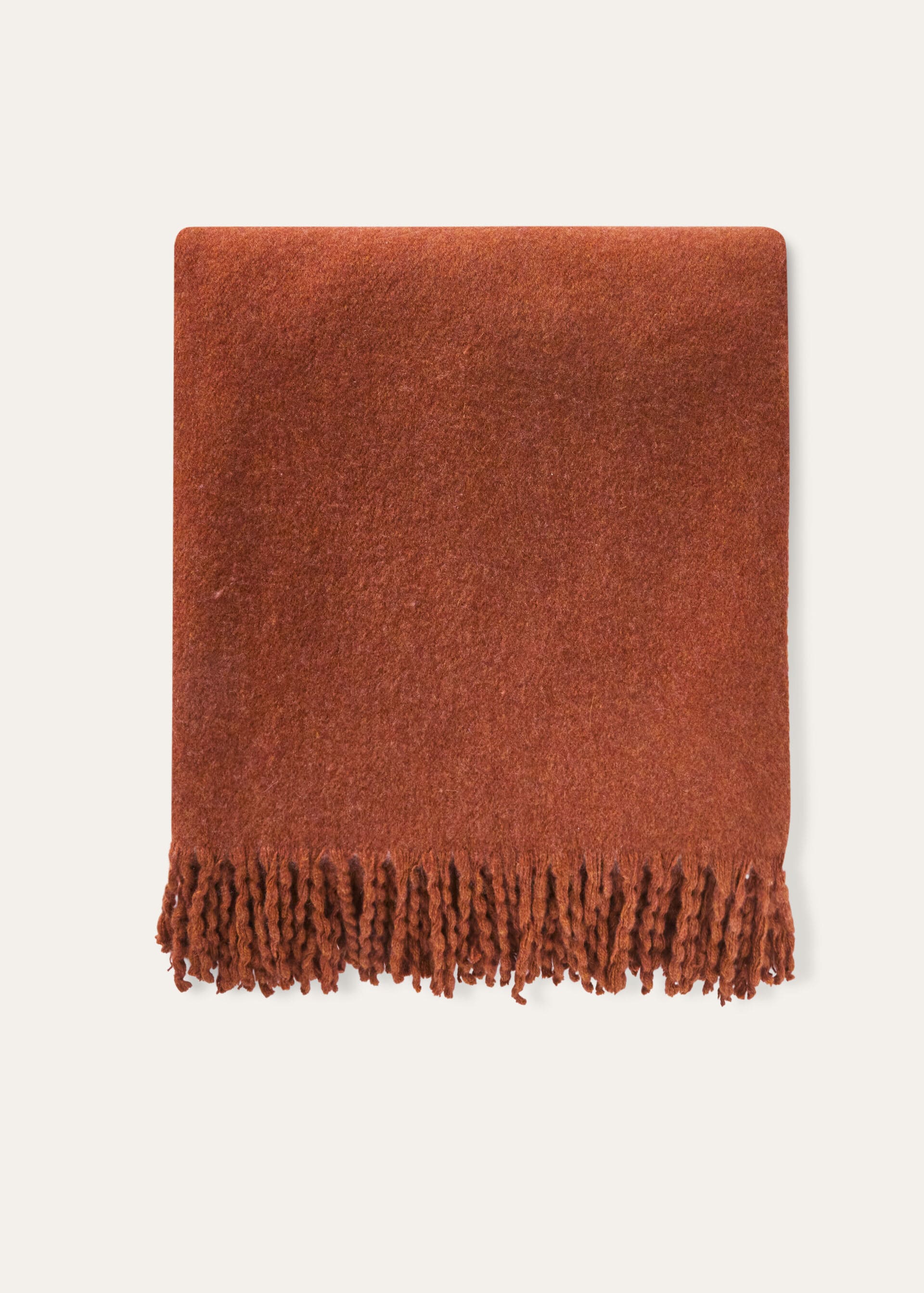 Loro Piana Donegal Plaid - Terracotta/Burnt