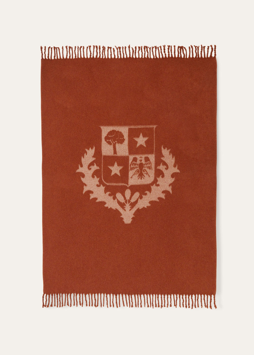 Loro Piana Donegal Plaid - Terracotta/Burnt