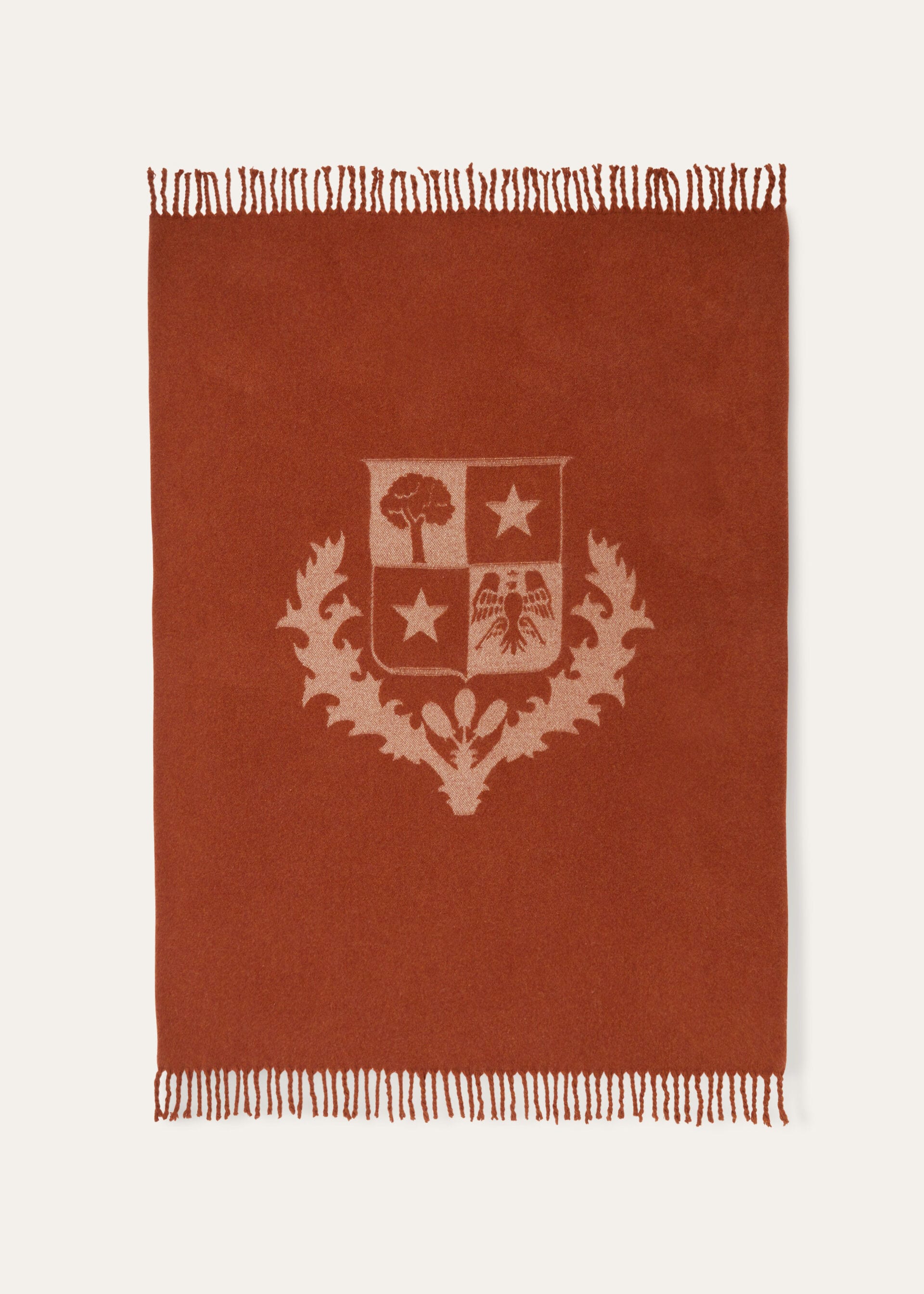 Loro Piana Donegal Plaid - Terracotta/Burnt