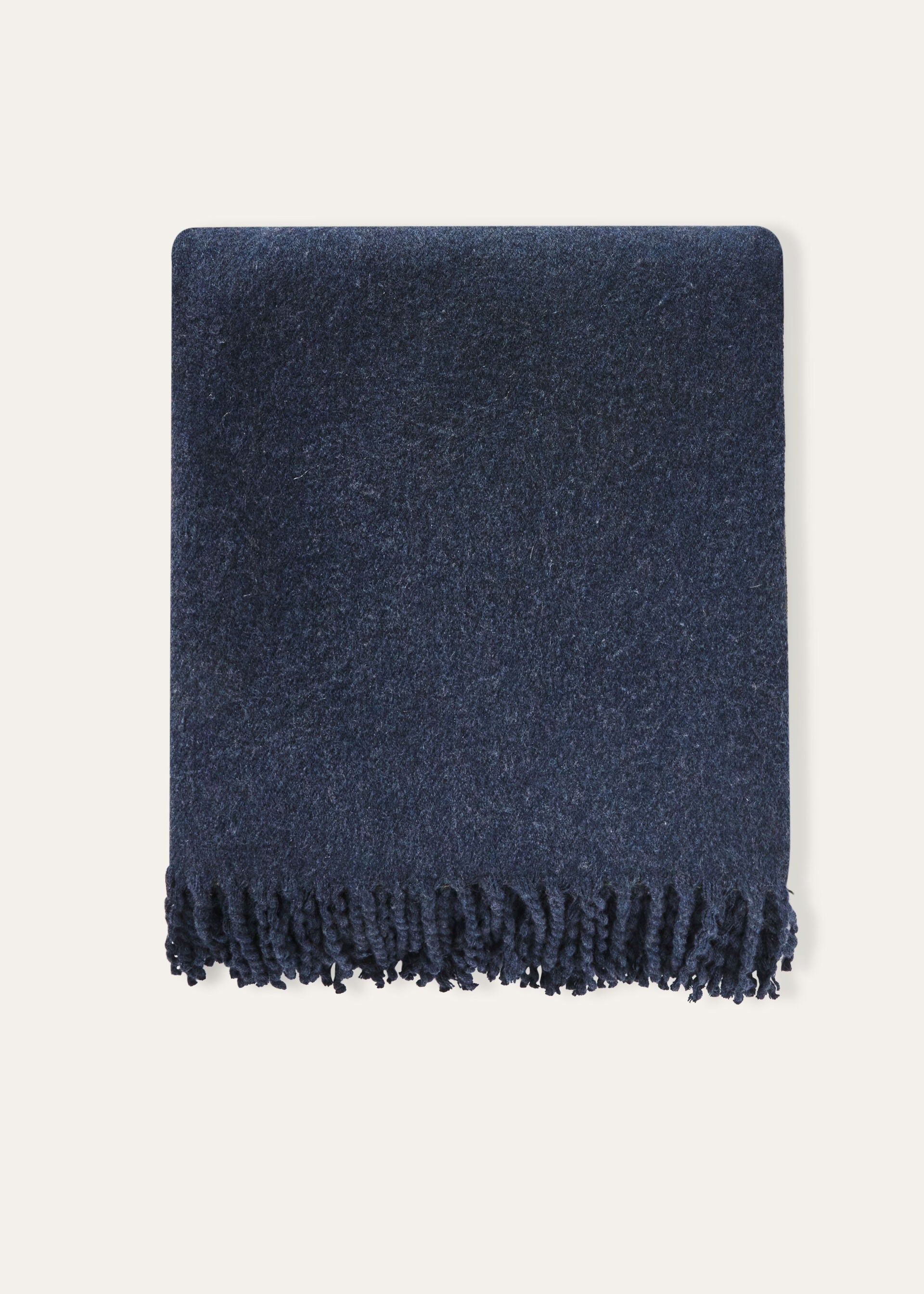 Loro Piana Donegal Plaid - OCEAN NAVY MEL/FOREST TWEED