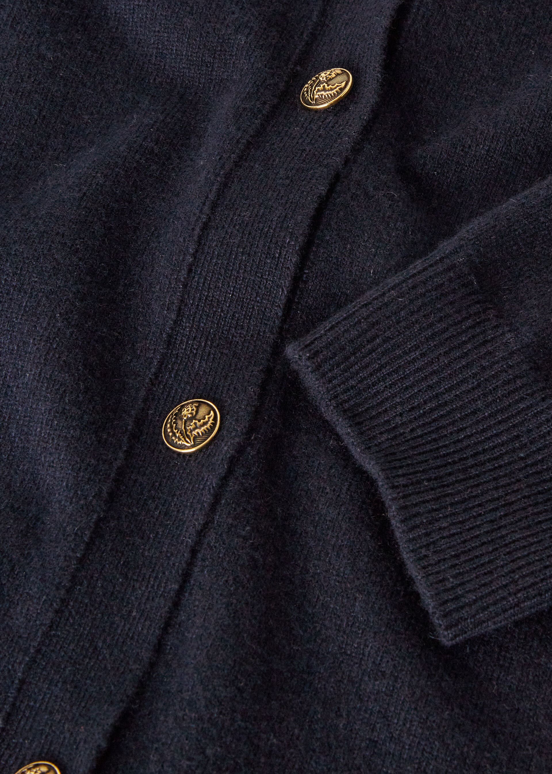 Classic Cardigan - Navy Blue