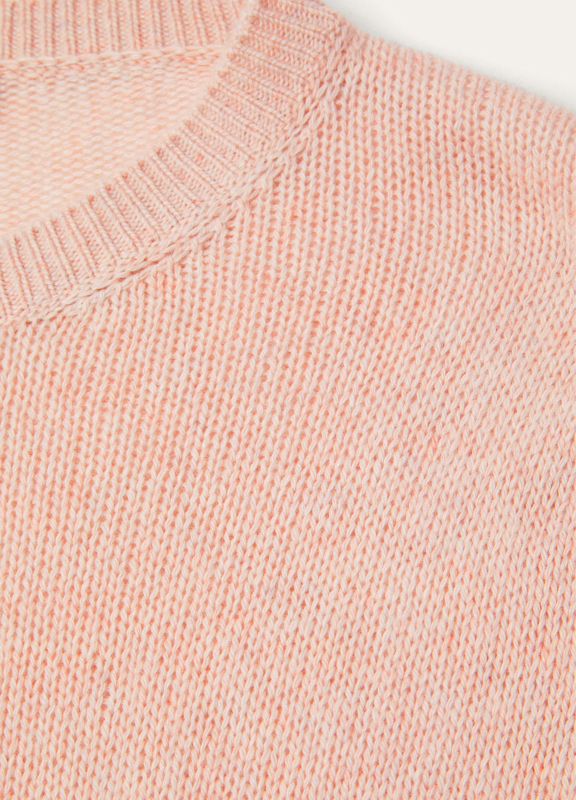 Fobello Crewneck - Smoke Bush Melange