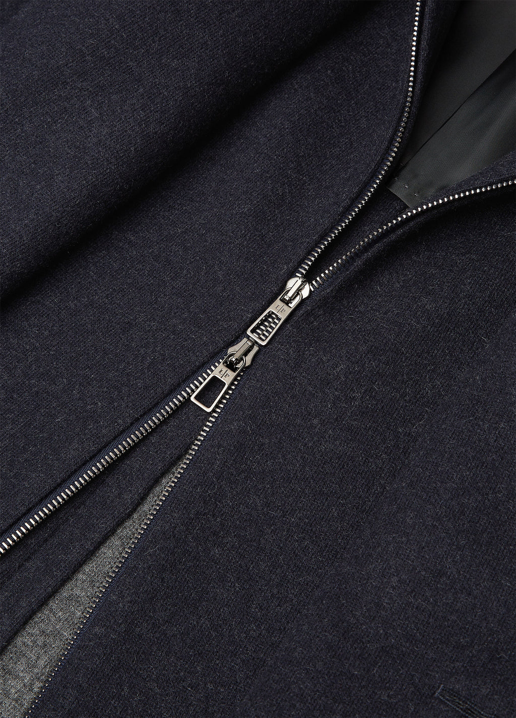 New Order Jacket - Navy Blue/Gray Melange