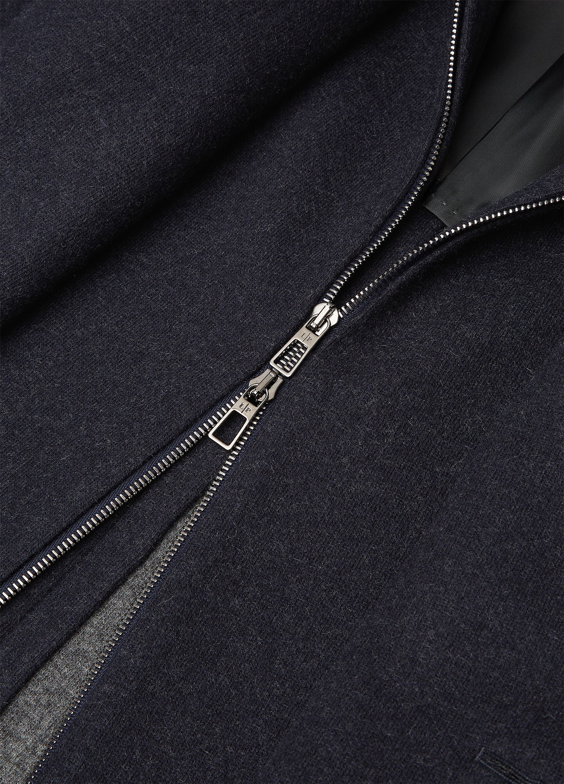New Order Jacket - Navy Blue/Gray Melange