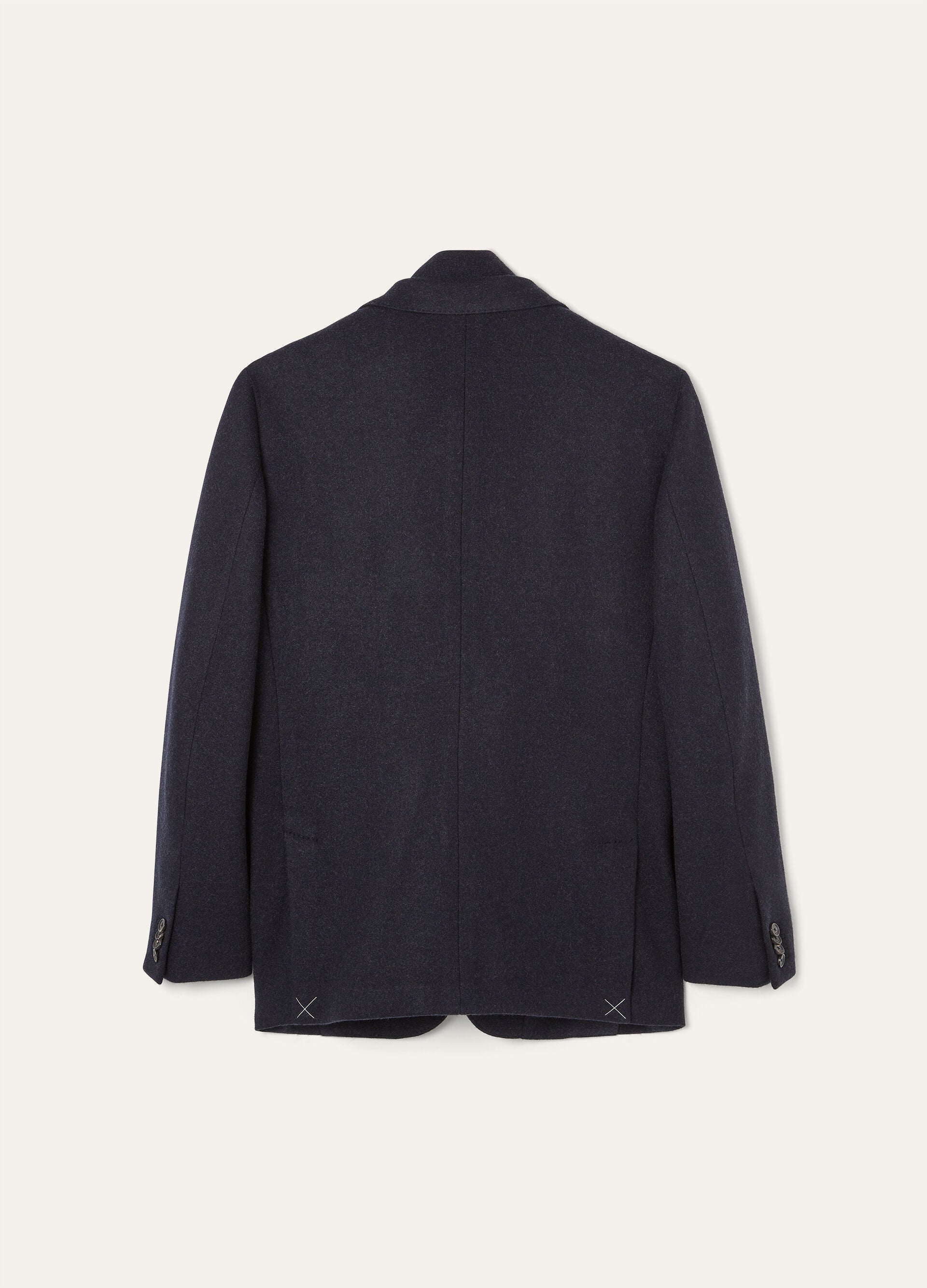 New Order Jacket - Navy Blue/Gray Melange