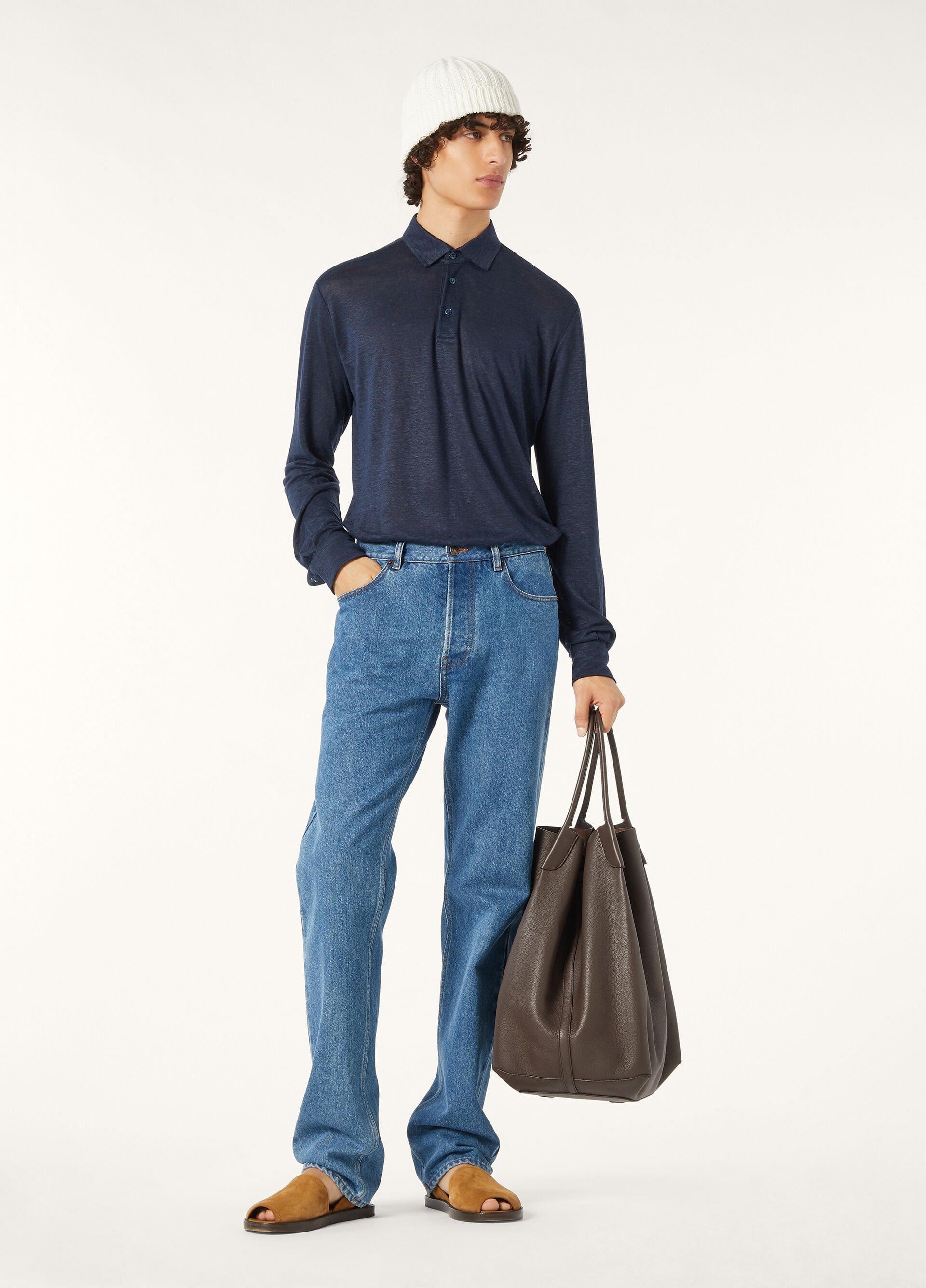 Gargano Polo Shirt - Navy Blue