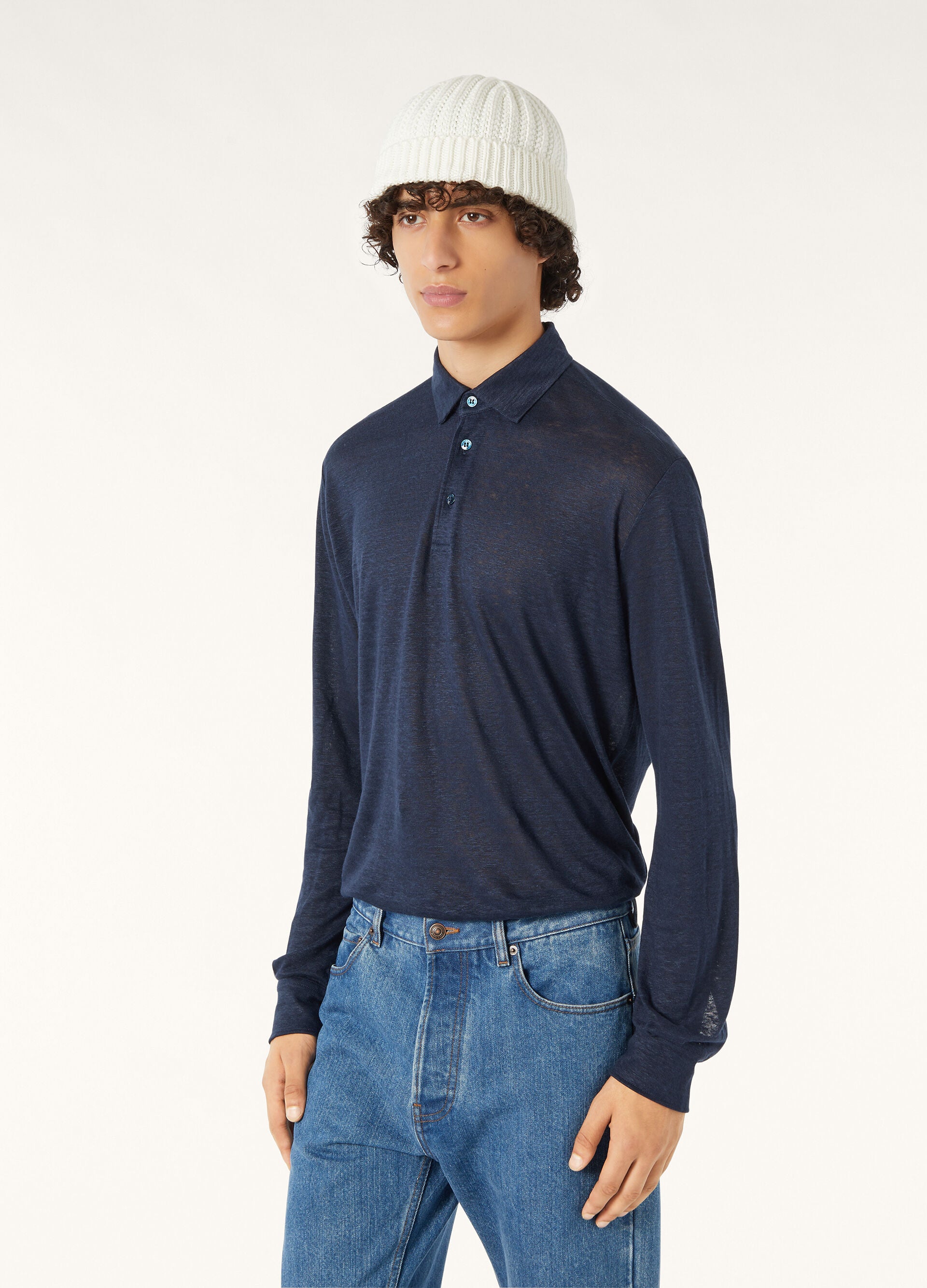 Gargano Polo Shirt - Navy Blue