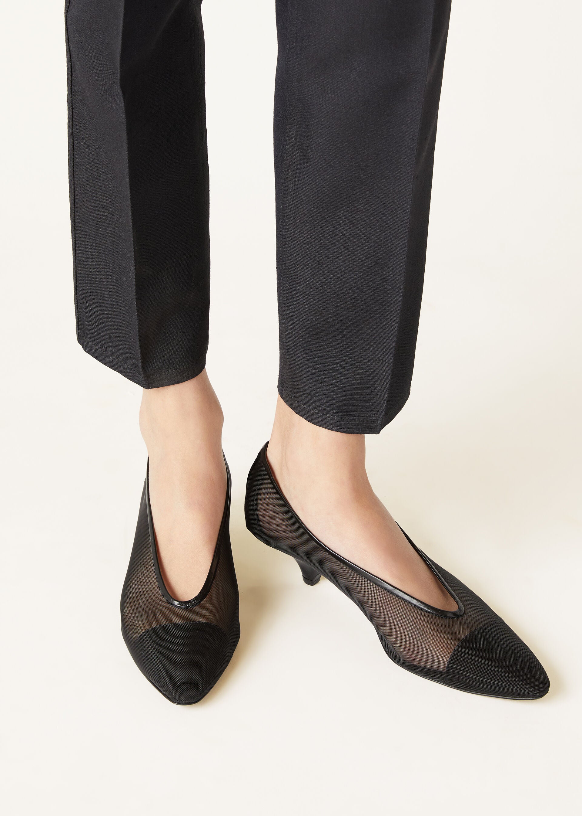Rebecca Wedge Pump - Black