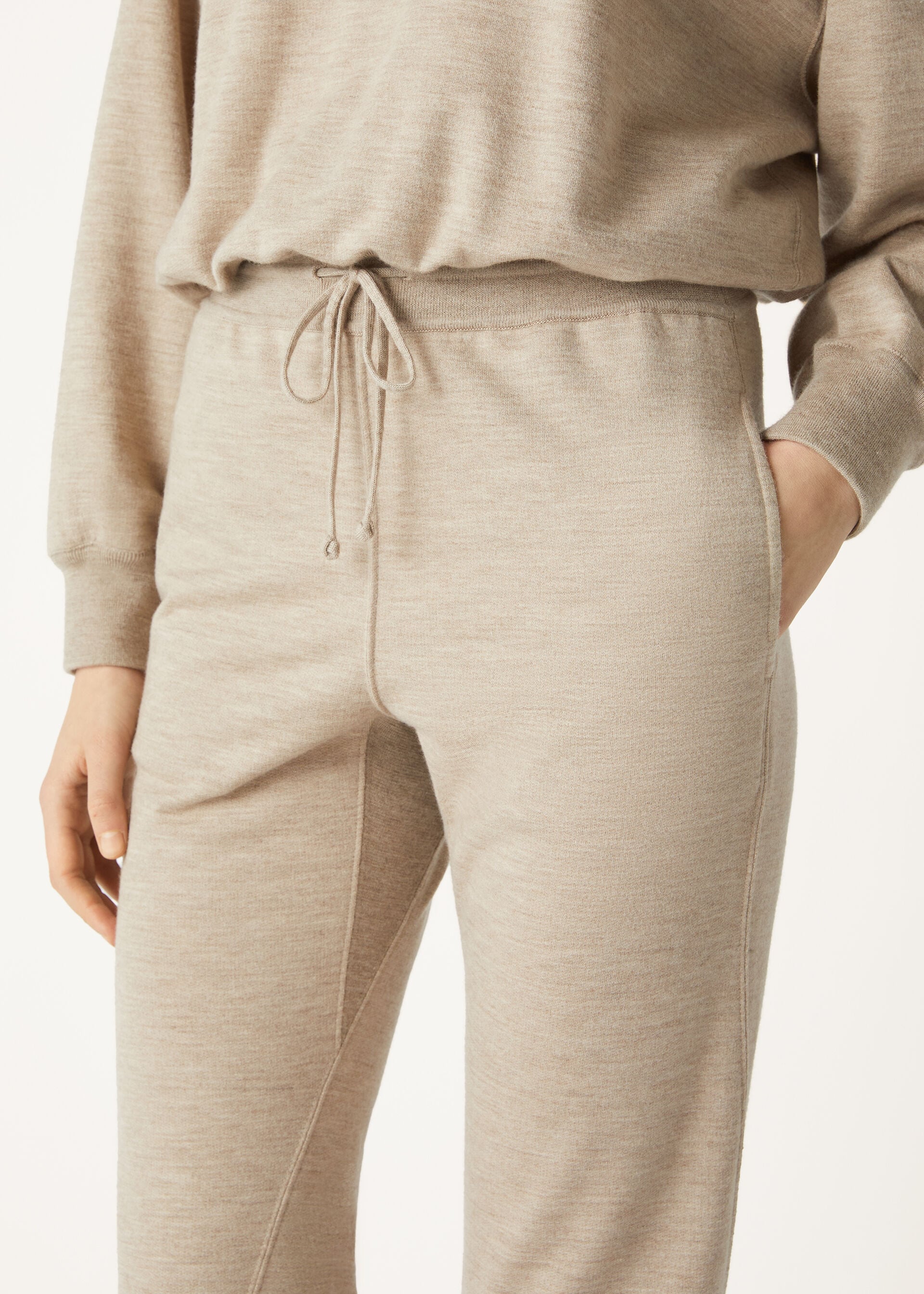 Cocooning Pants - Demy Brown Natural