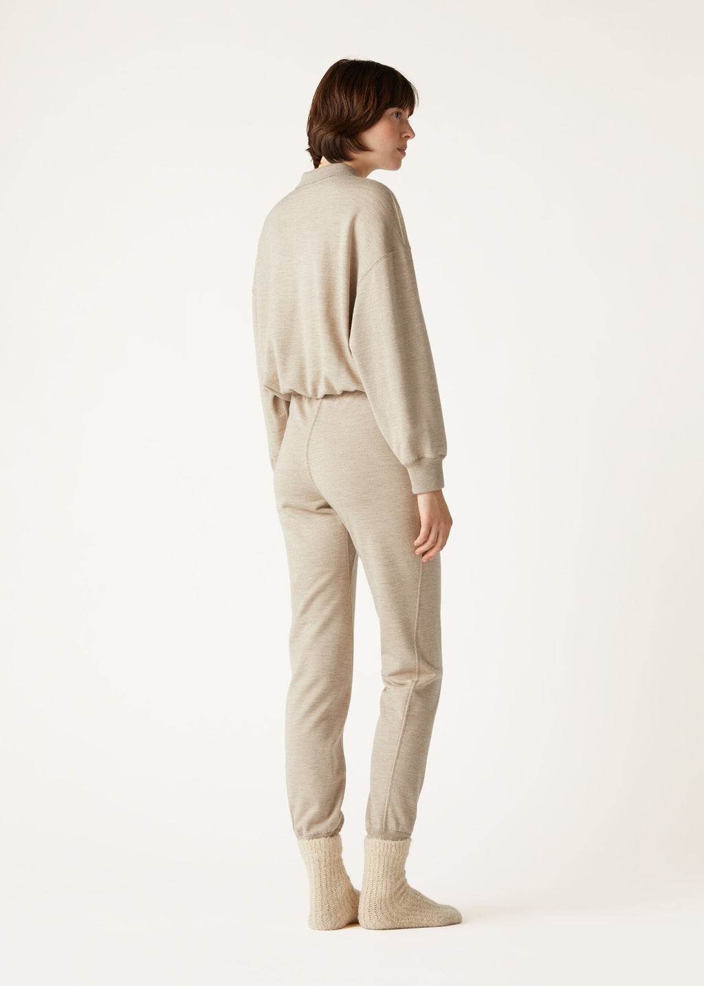 Cocooning Pants - Demy Brown Natural