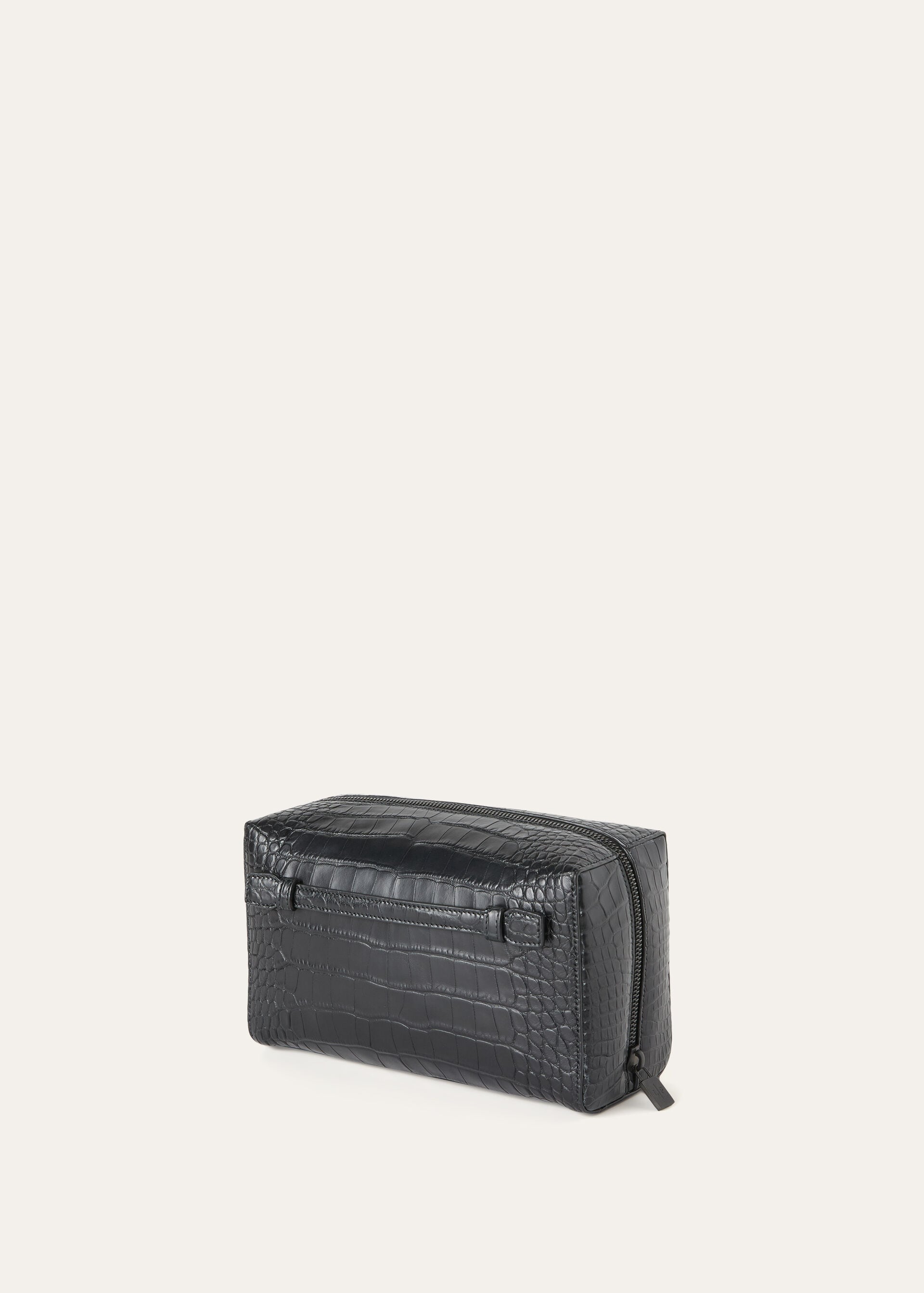 Medium Extra Travel Pouch - Black/Black Matt