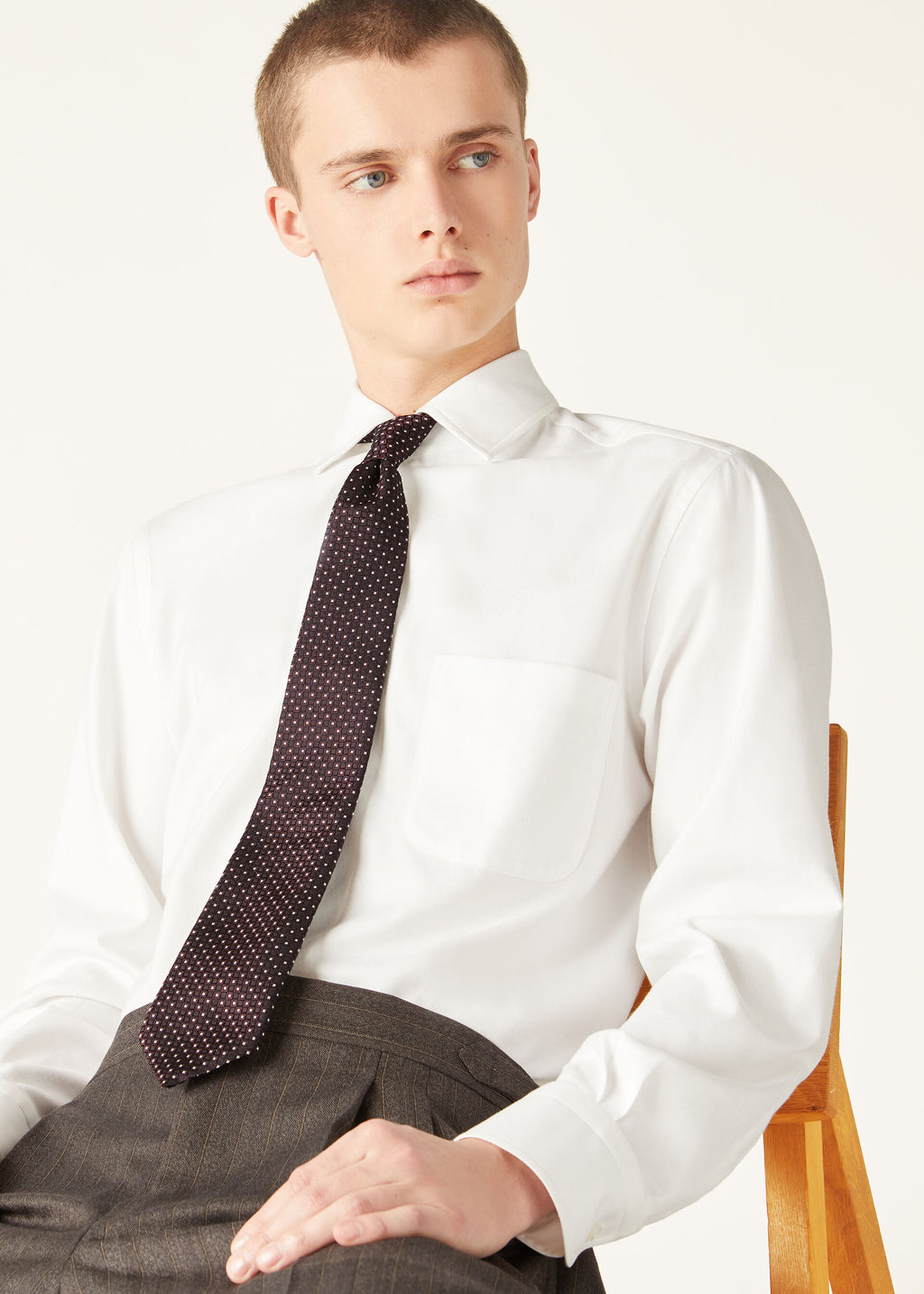 Twinkle Tie -  Purple Wine