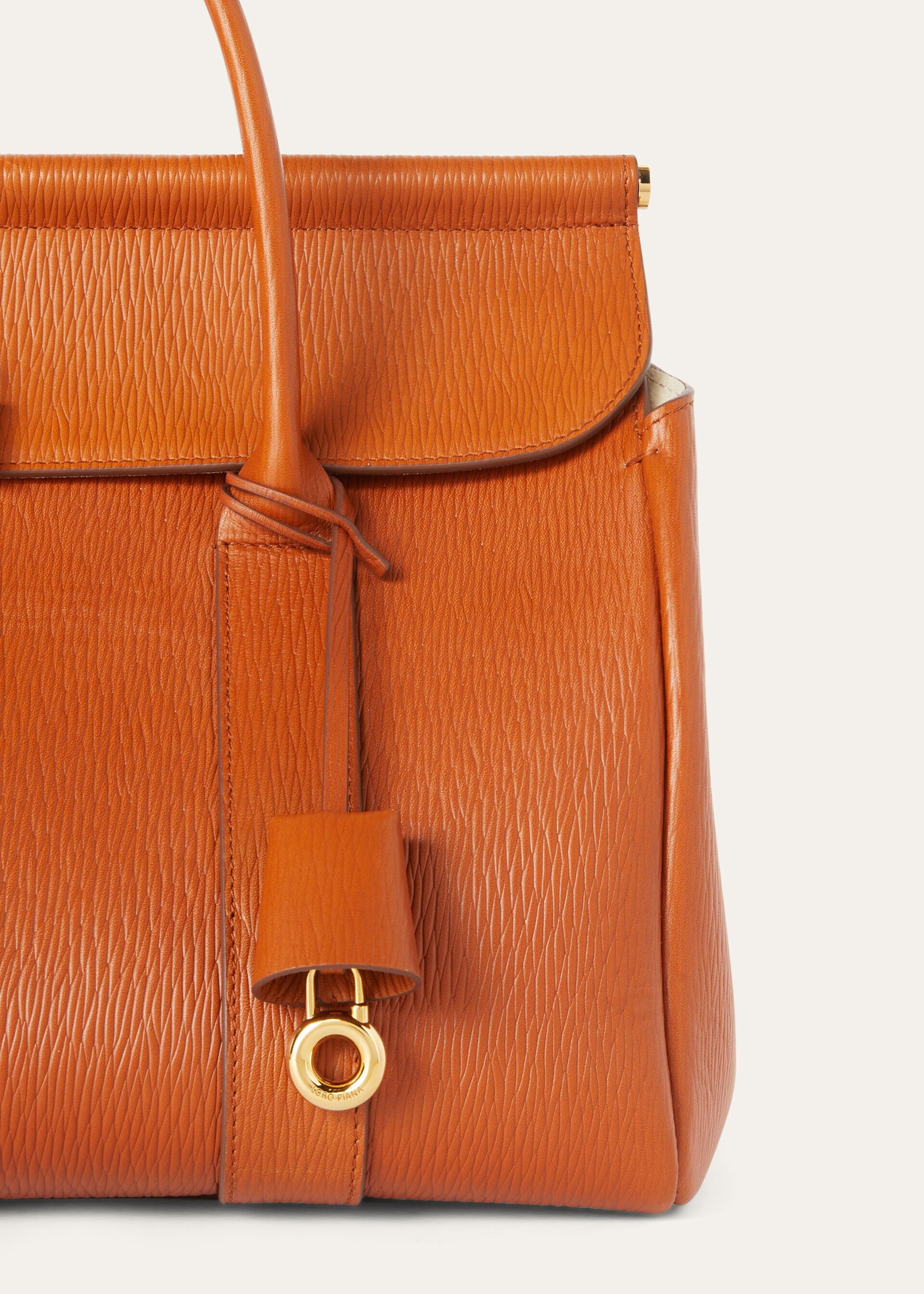 Loom bag L32 - Warm Tan/Sun Gold