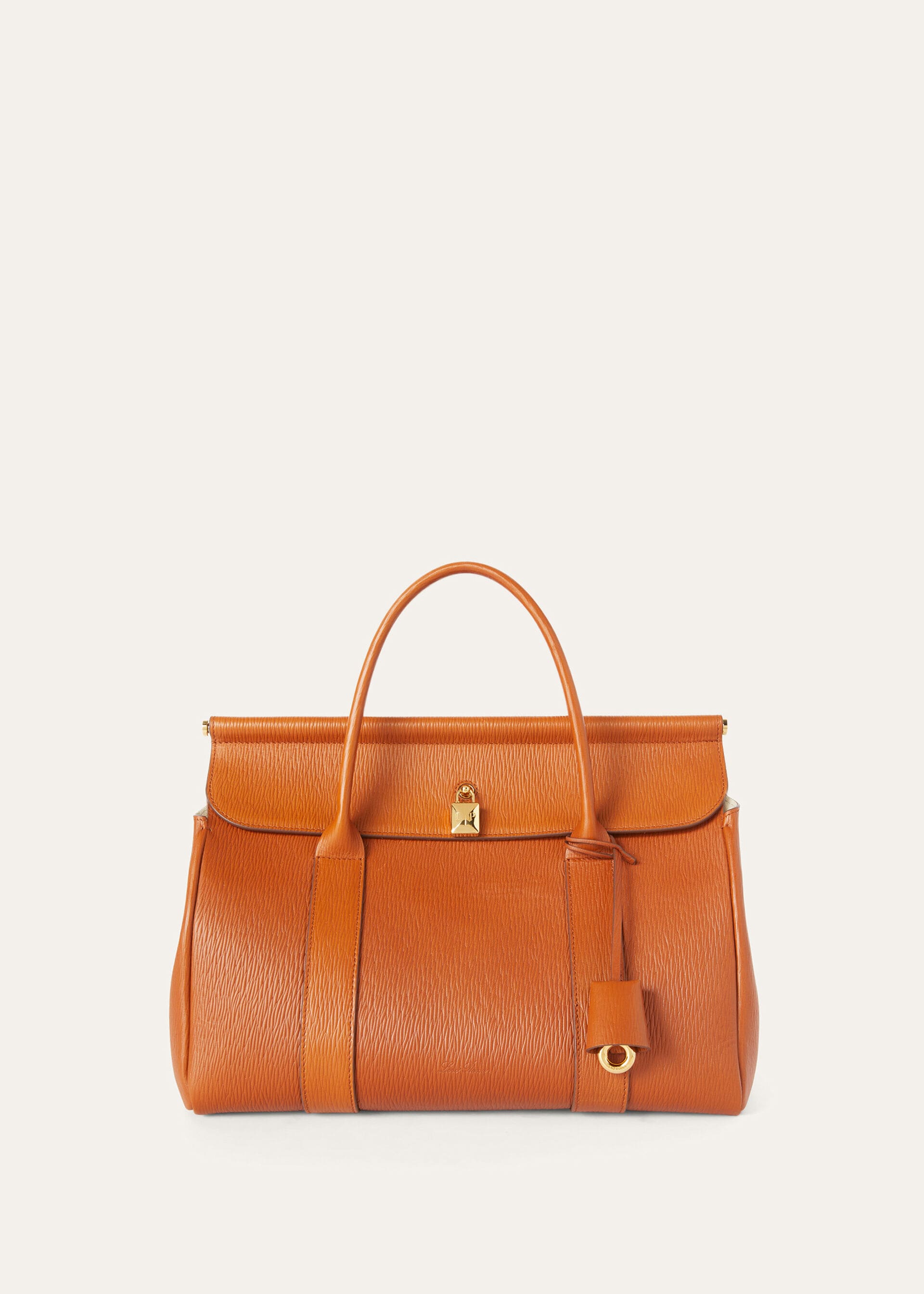 Loom bag L32 - Warm Tan/Sun Gold