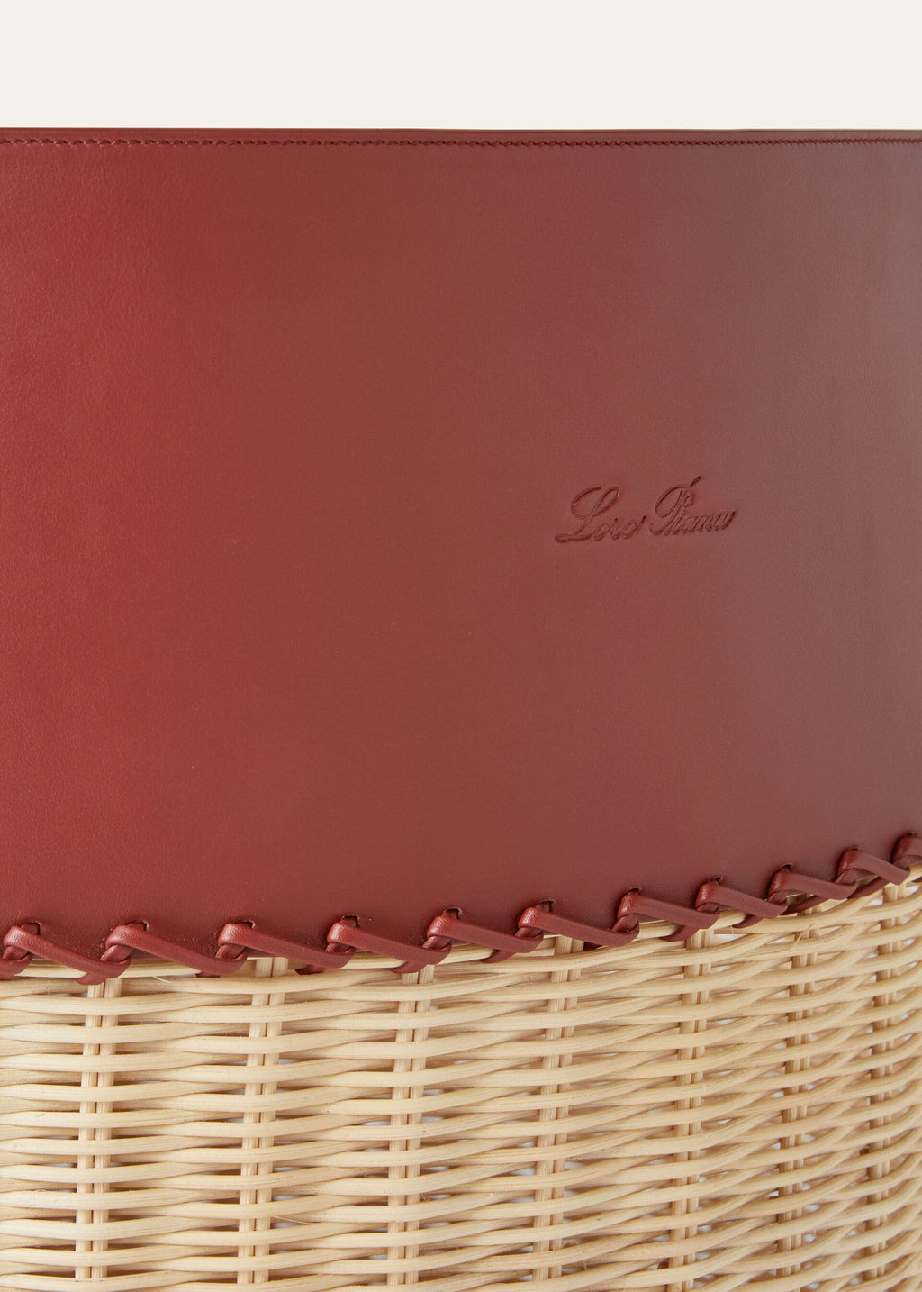 Large Wicker Basket - Malt/Deep Kummel