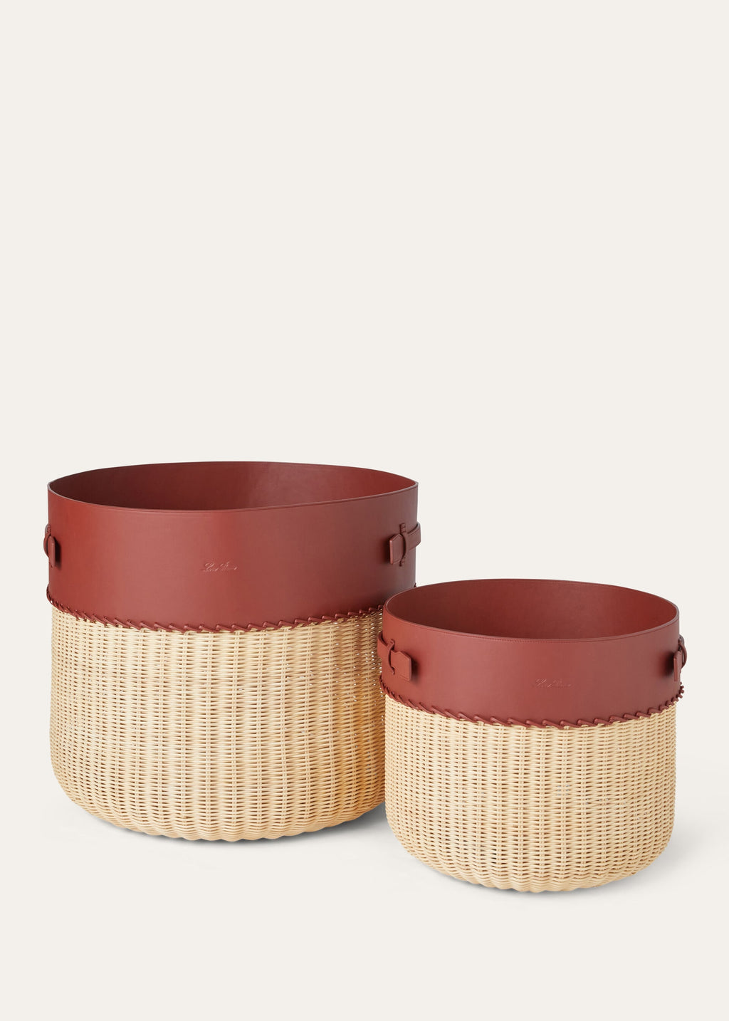 Large Wicker Basket - Malt/Deep Kummel