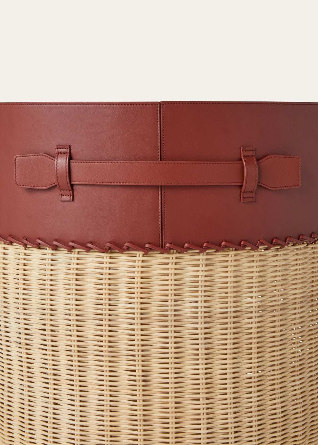 Large Wicker Basket - Malt/Deep Kummel