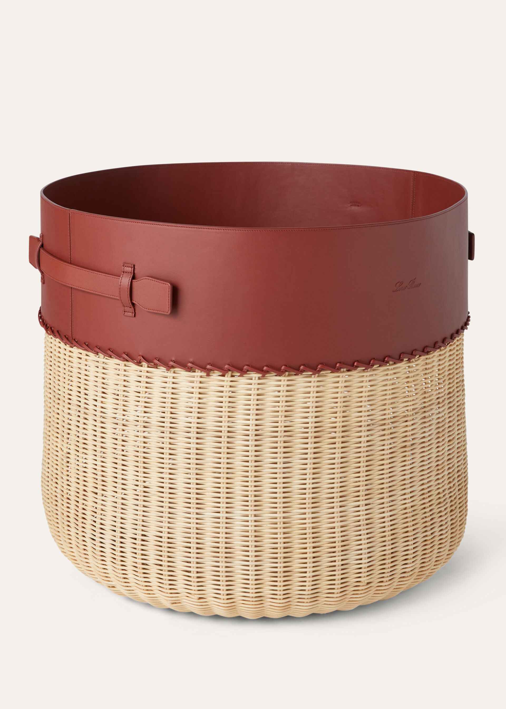 Large Wicker Basket - Malt/Deep Kummel