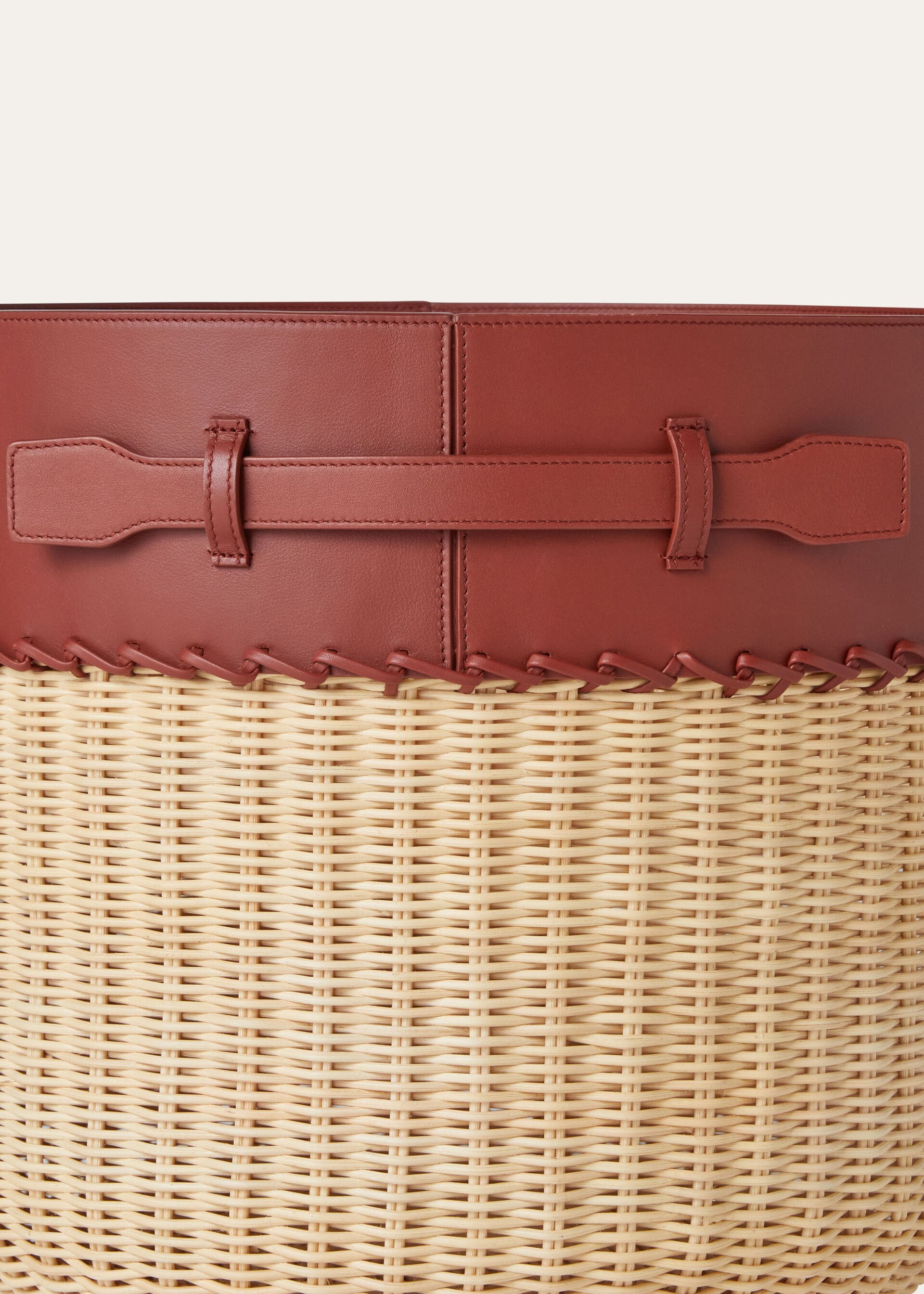 Medium Wicker Basket - Malt/Deep Kummel