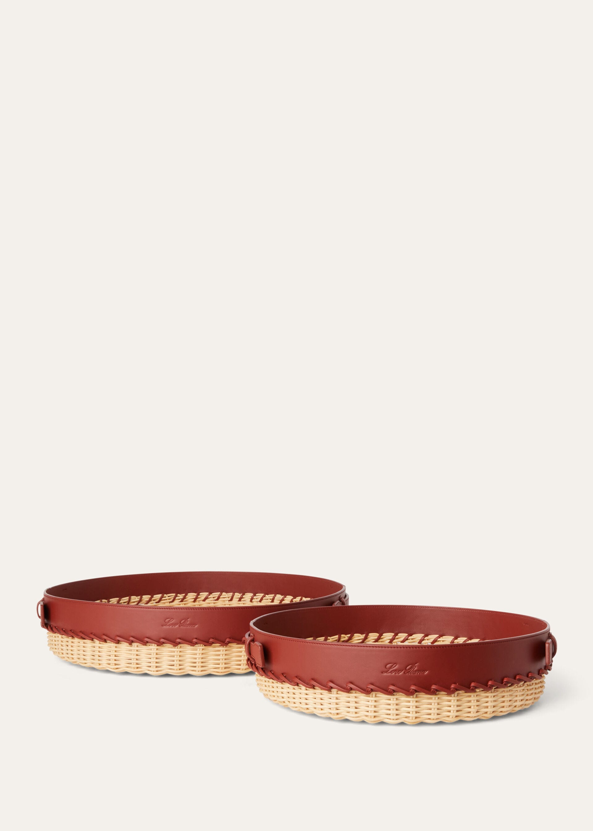 Medium Wicker Tray - Malt/Deep Kummel