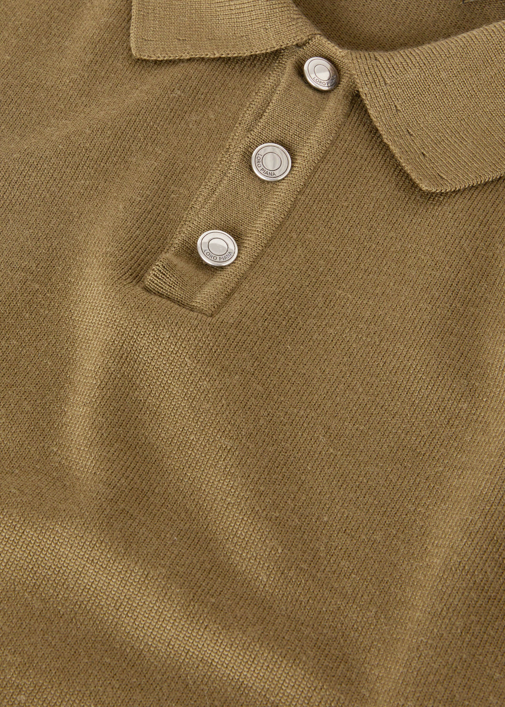Kid's Wonderland Polo Jumper - Tundra Green