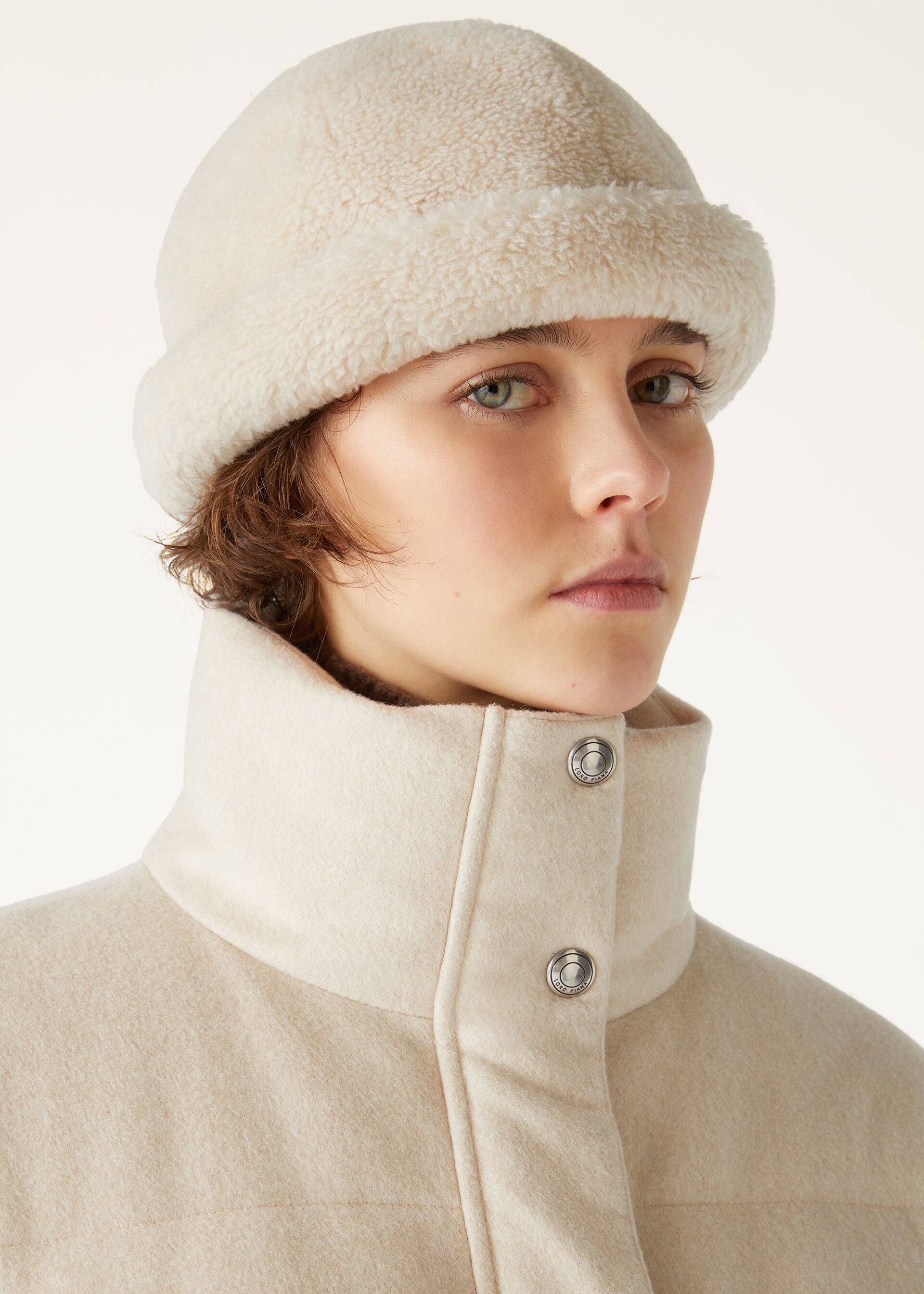 Jools Puffer Jacket - Natural Melange