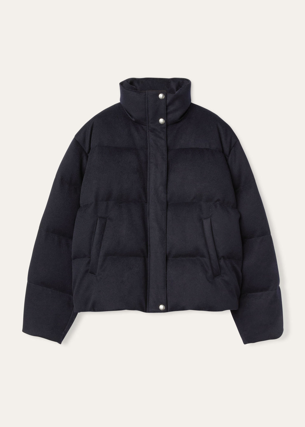 Jools Puffer Jacket - Navy Blue