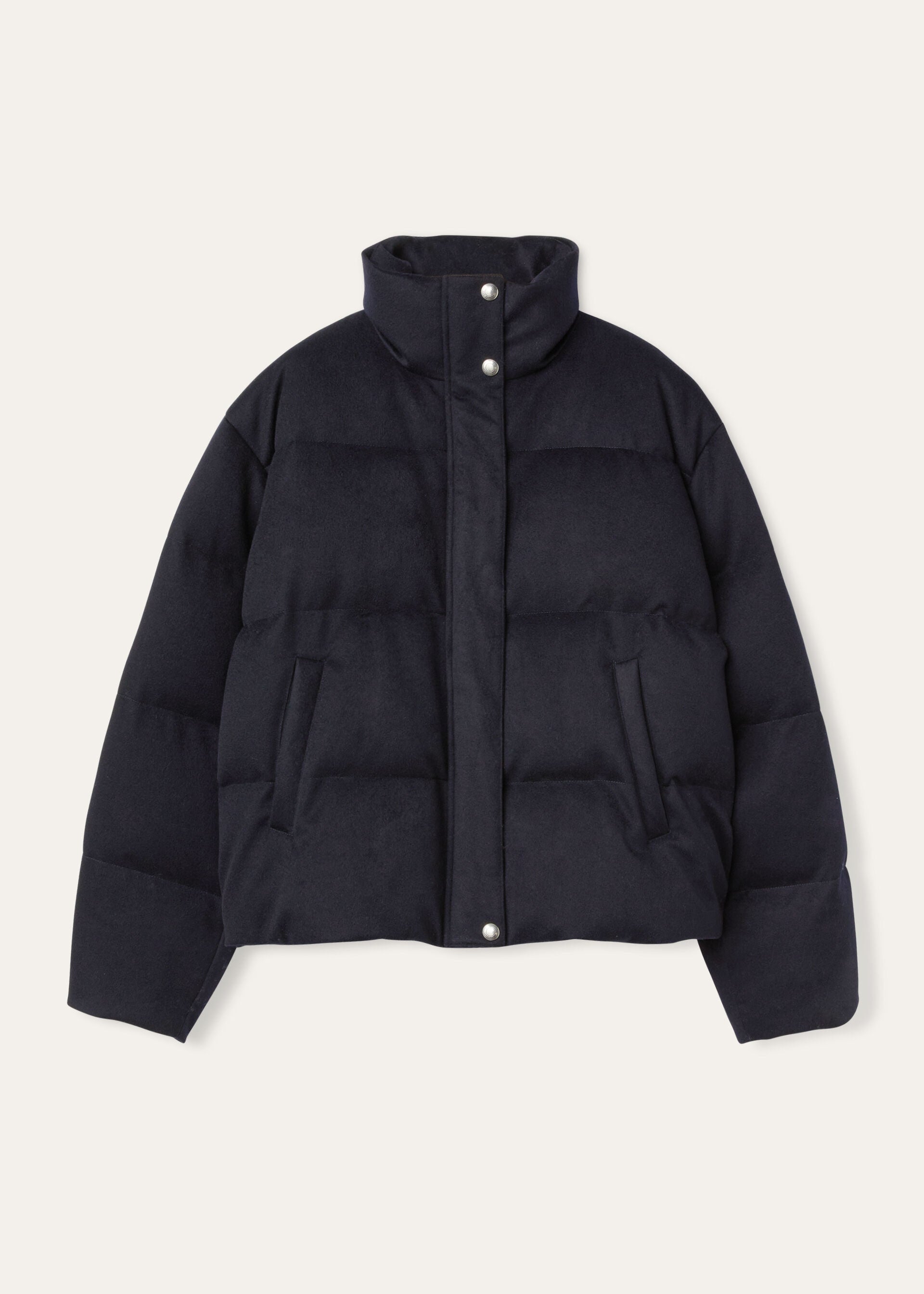 Jools Puffer Jacket - Navy Blue