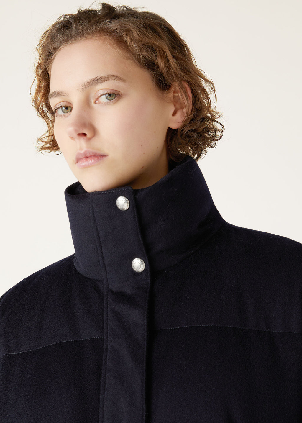 Jools Puffer Jacket - Navy Blue