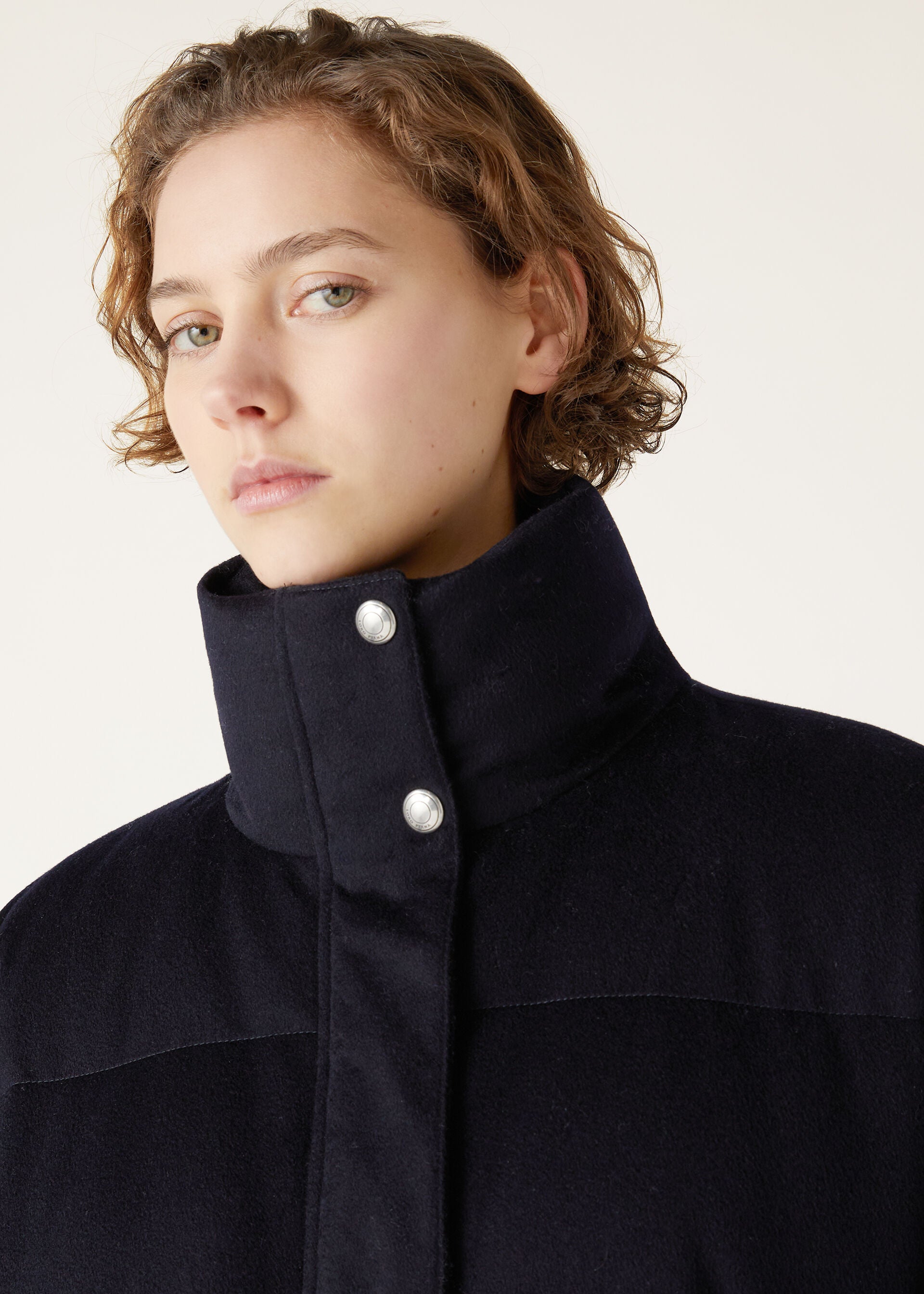 Jools Puffer Jacket - Navy Blue
