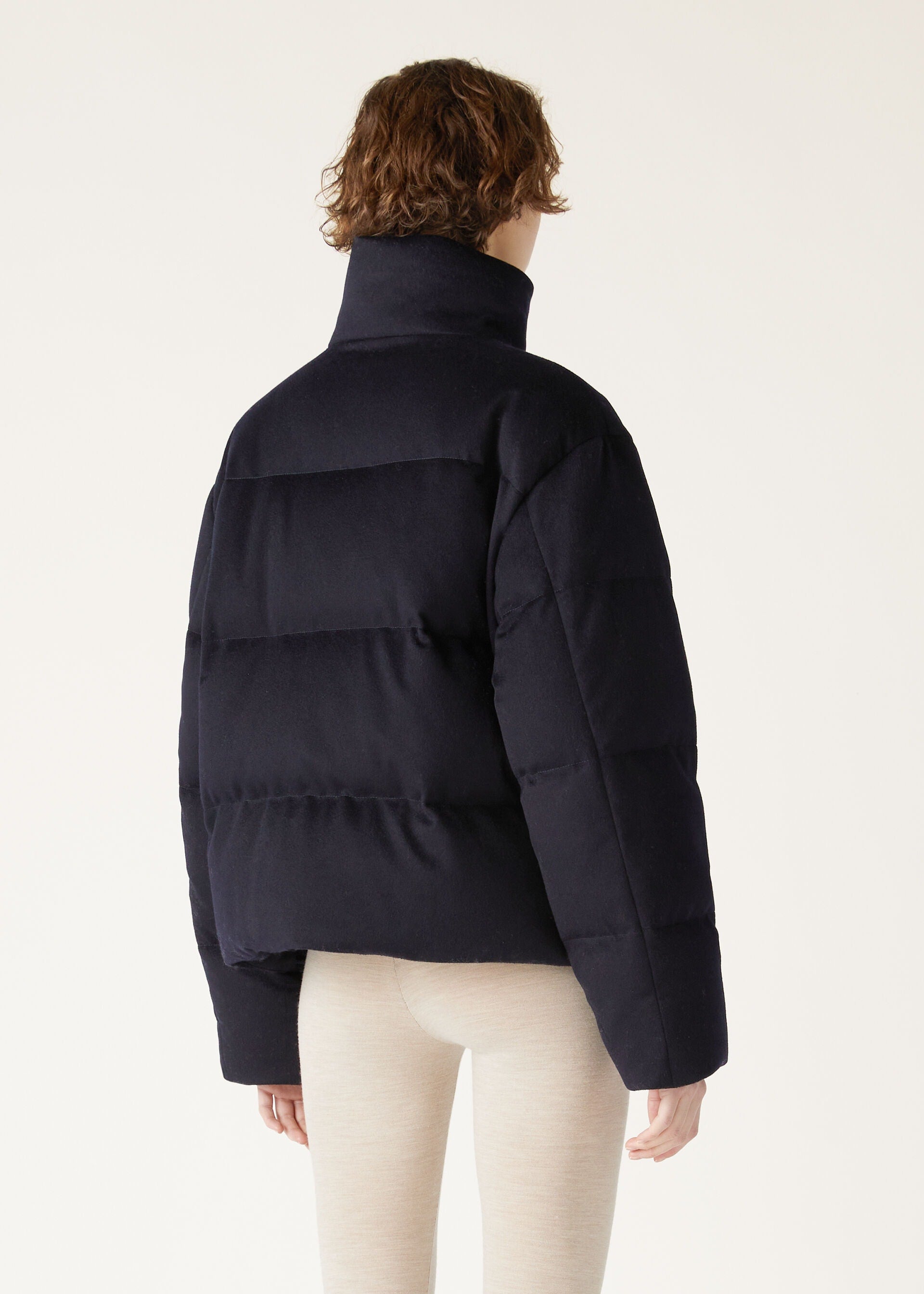 Jools Puffer Jacket - Navy Blue