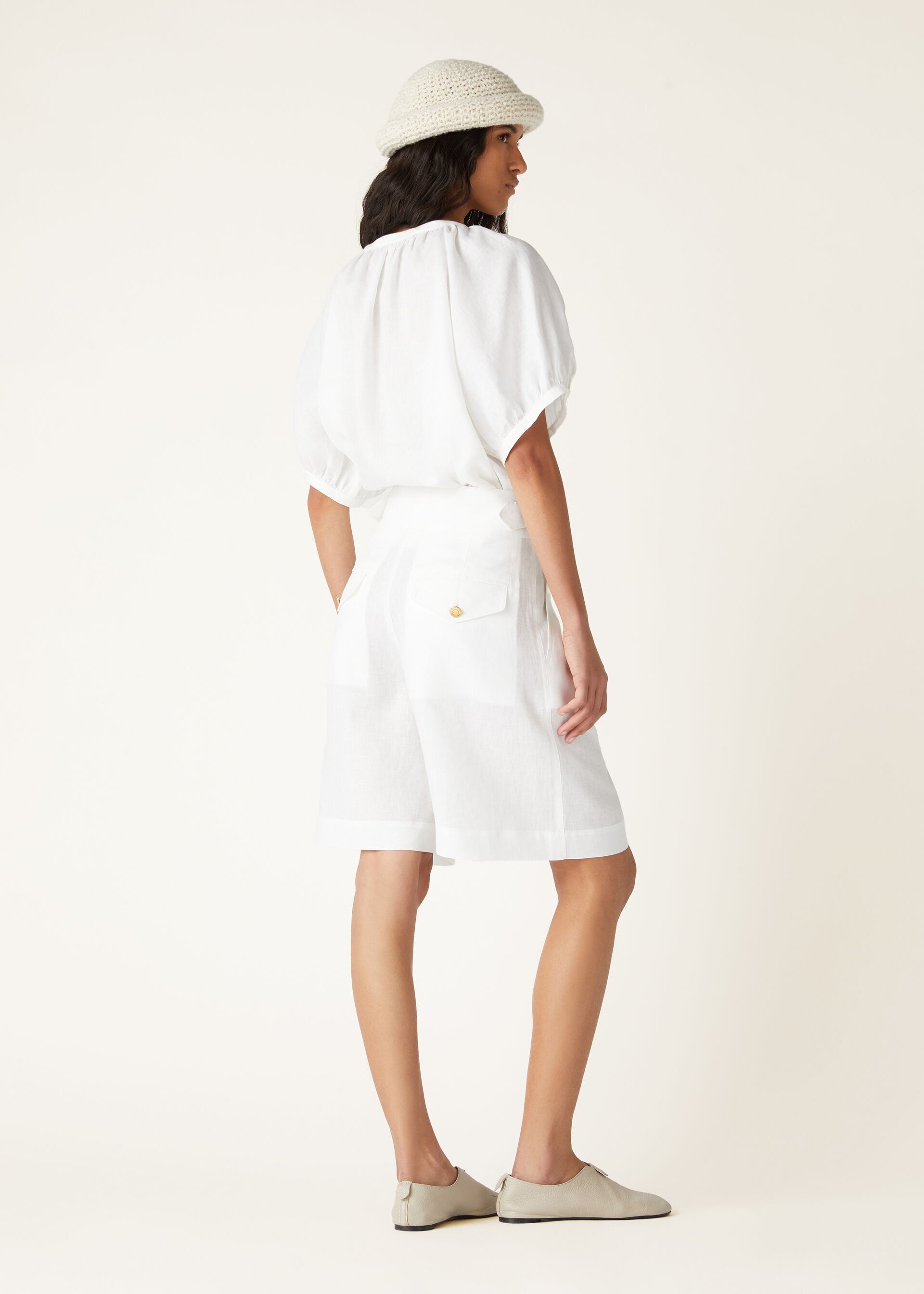 Valmar Bermuda Shorts - Optical White
