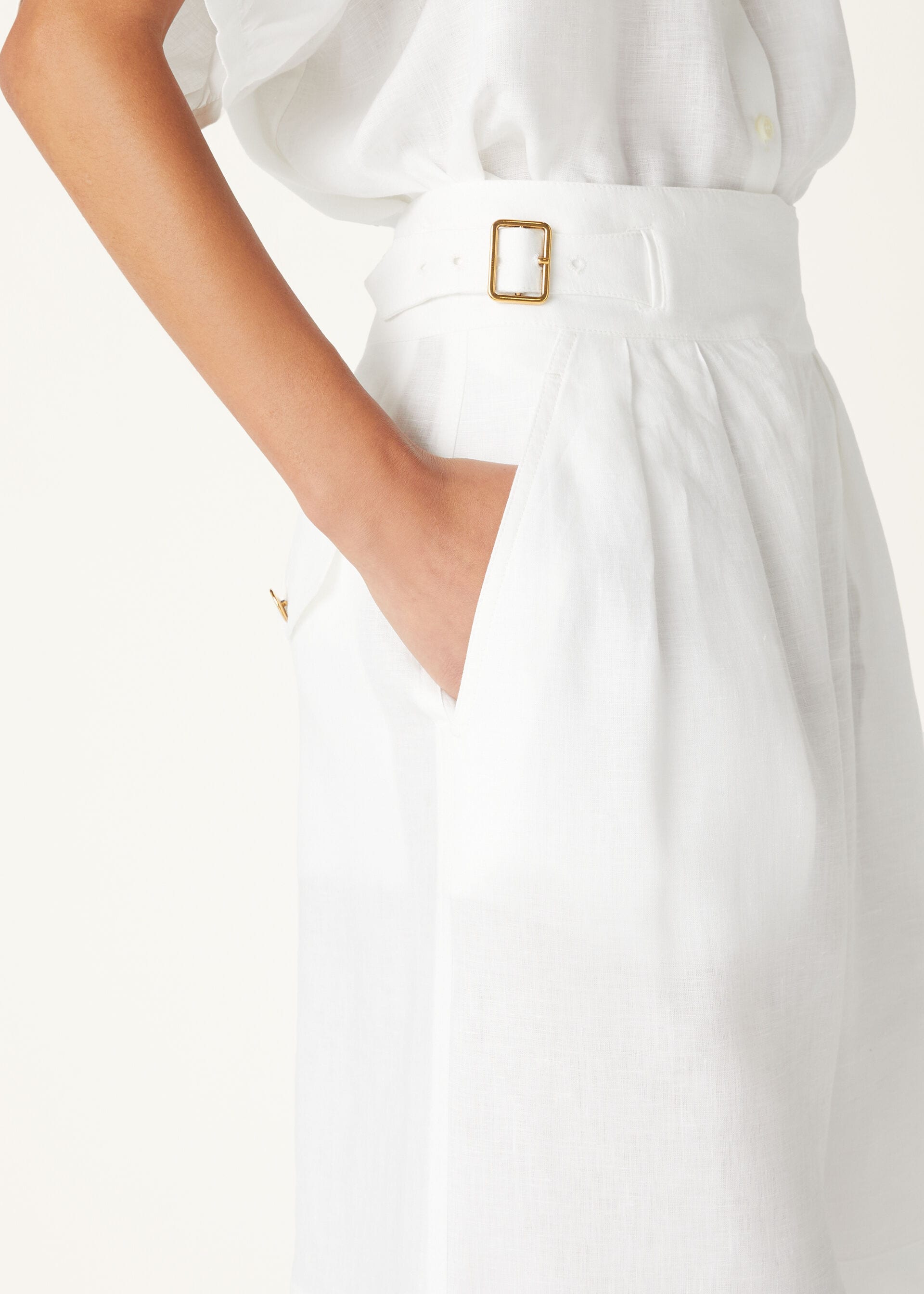Valmar Bermuda Shorts - Optical White
