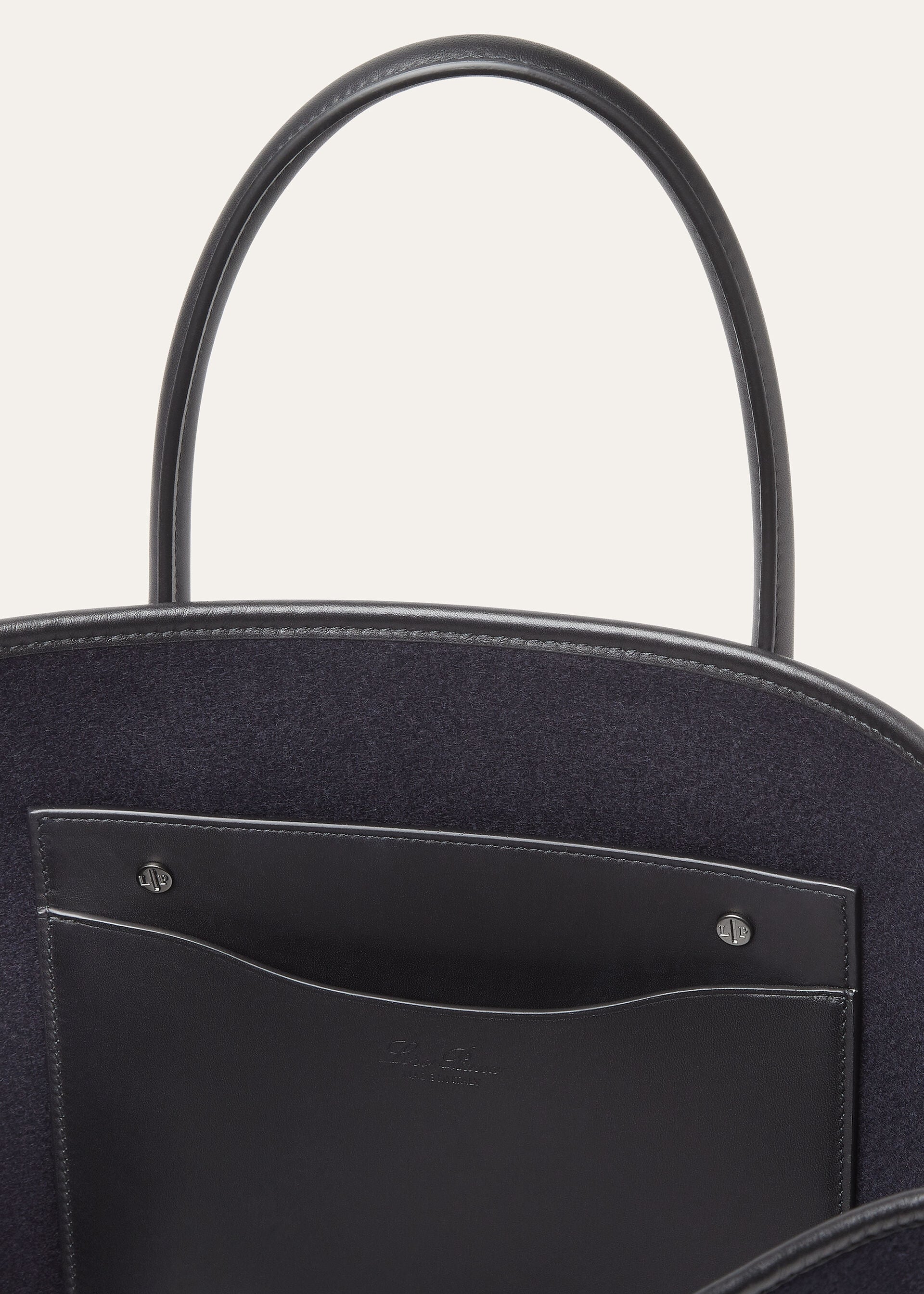 Small Beam tote - Blue Navy/Black/Gun Metal