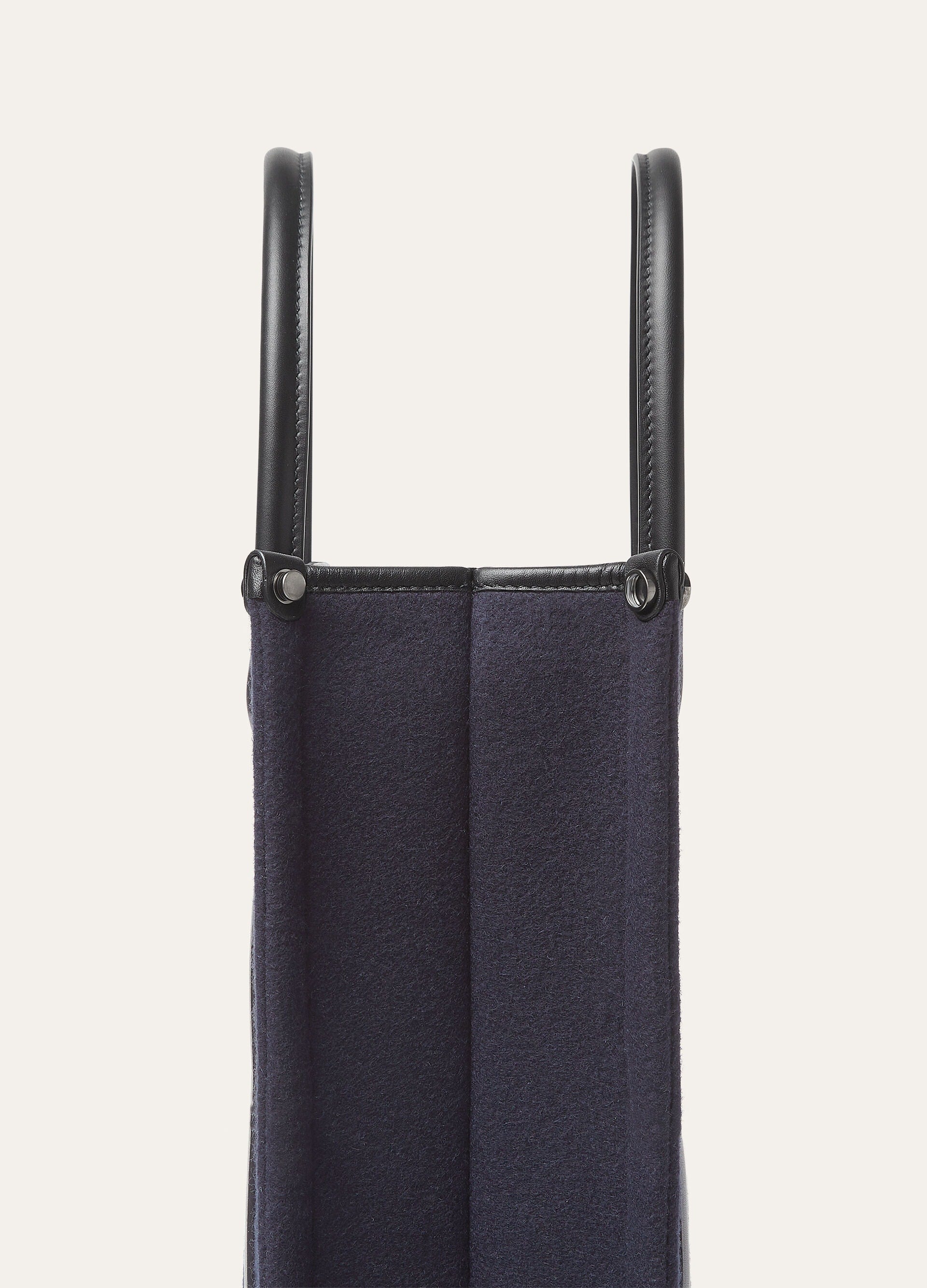 Small Beam tote - Blue Navy/Black/Gun Metal