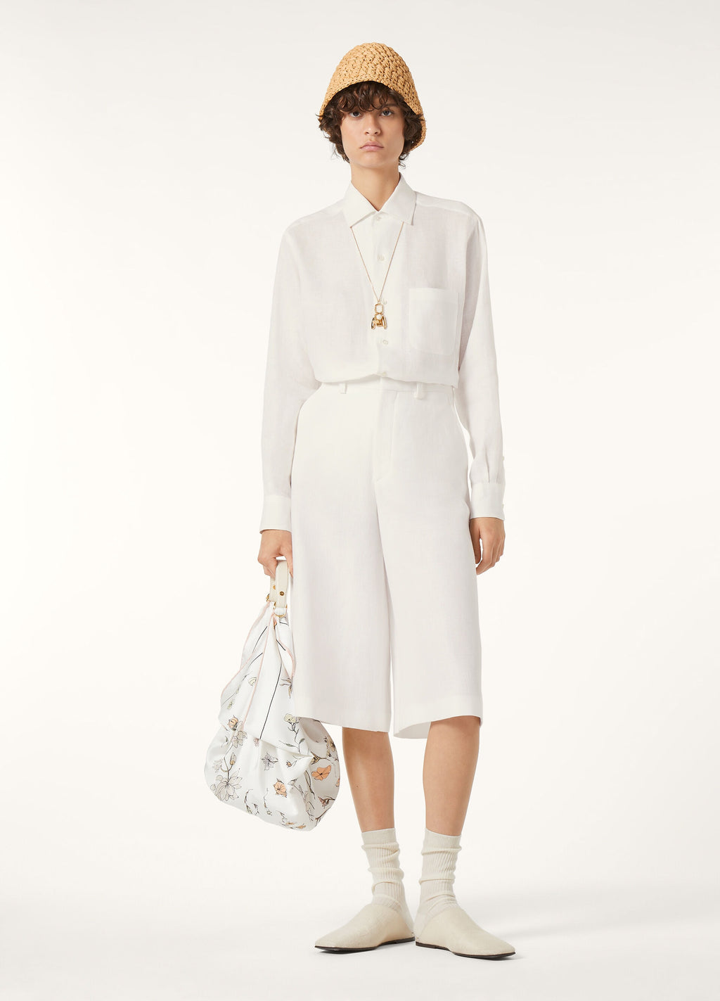 André Shirt - Optical White