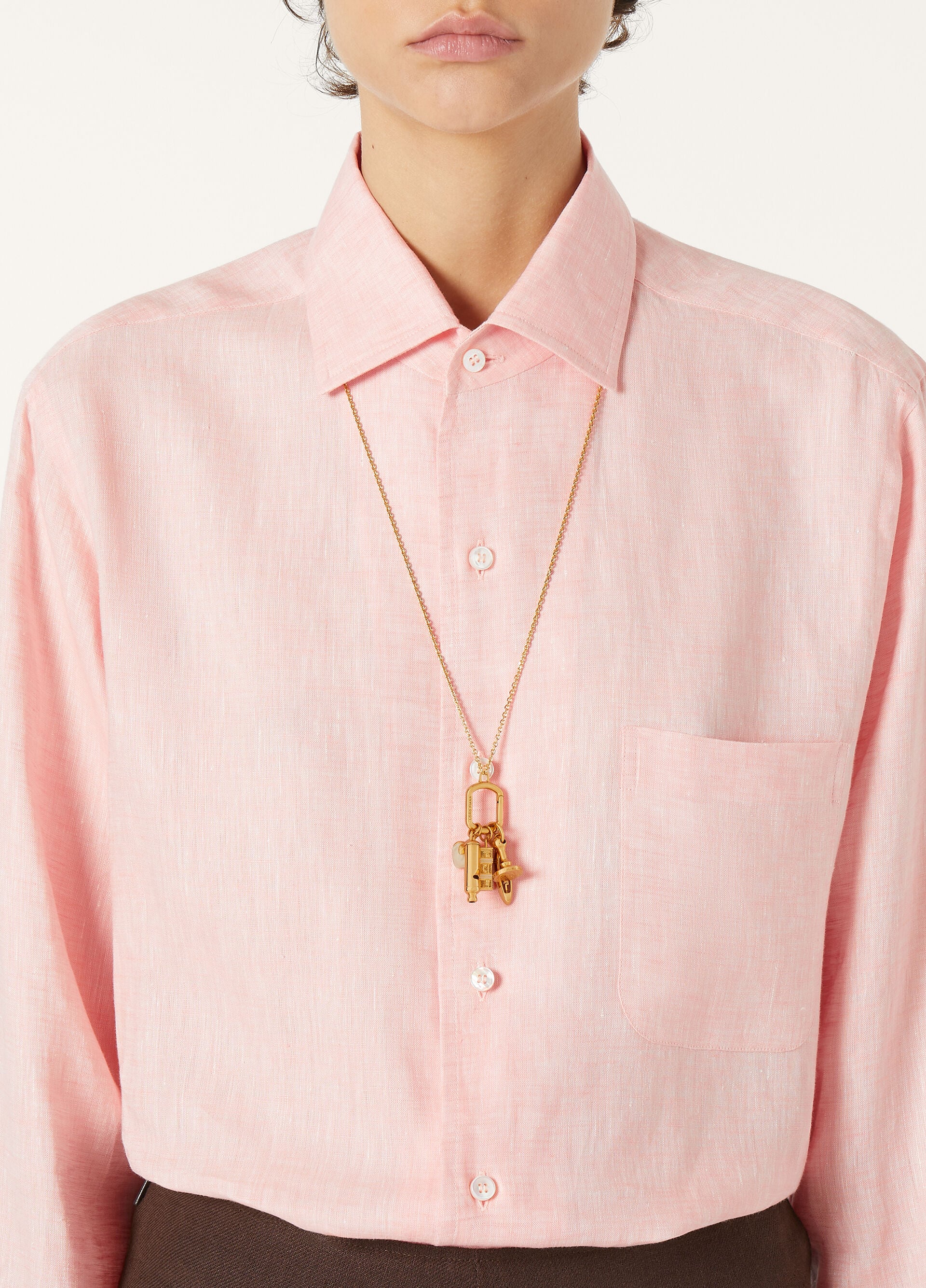 André Shirt - Peach Candle