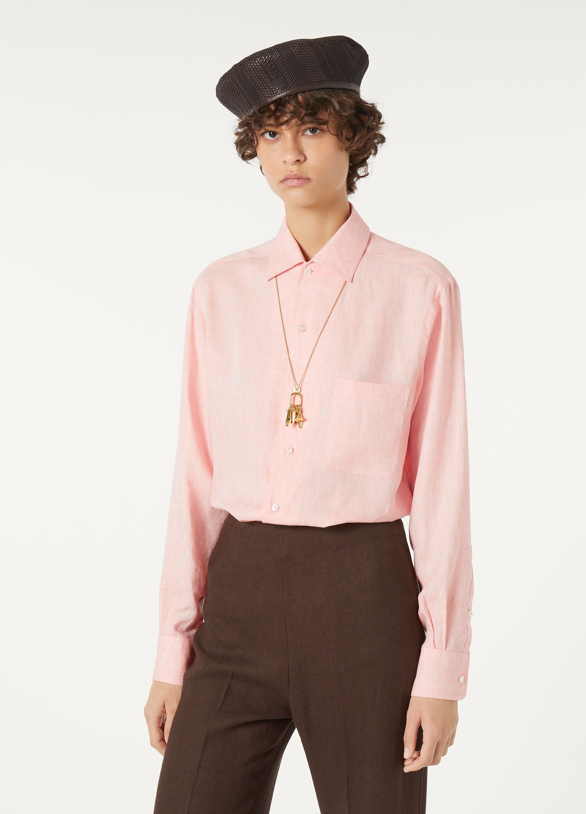 André Shirt - Peach Candle