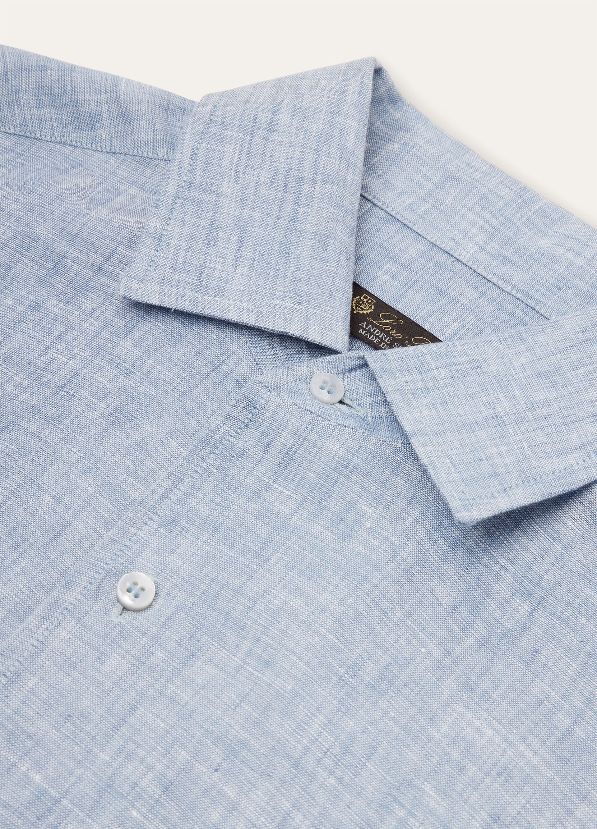 André Shirt - Light Blue Indigo