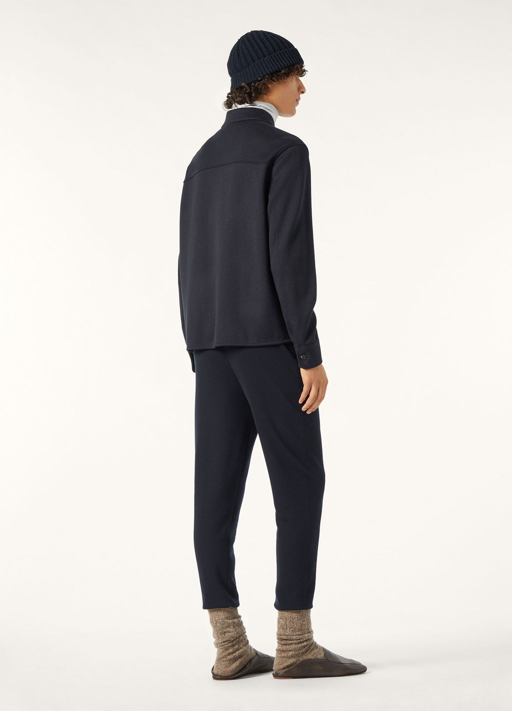 Whitney Overshirt - Navy Blue