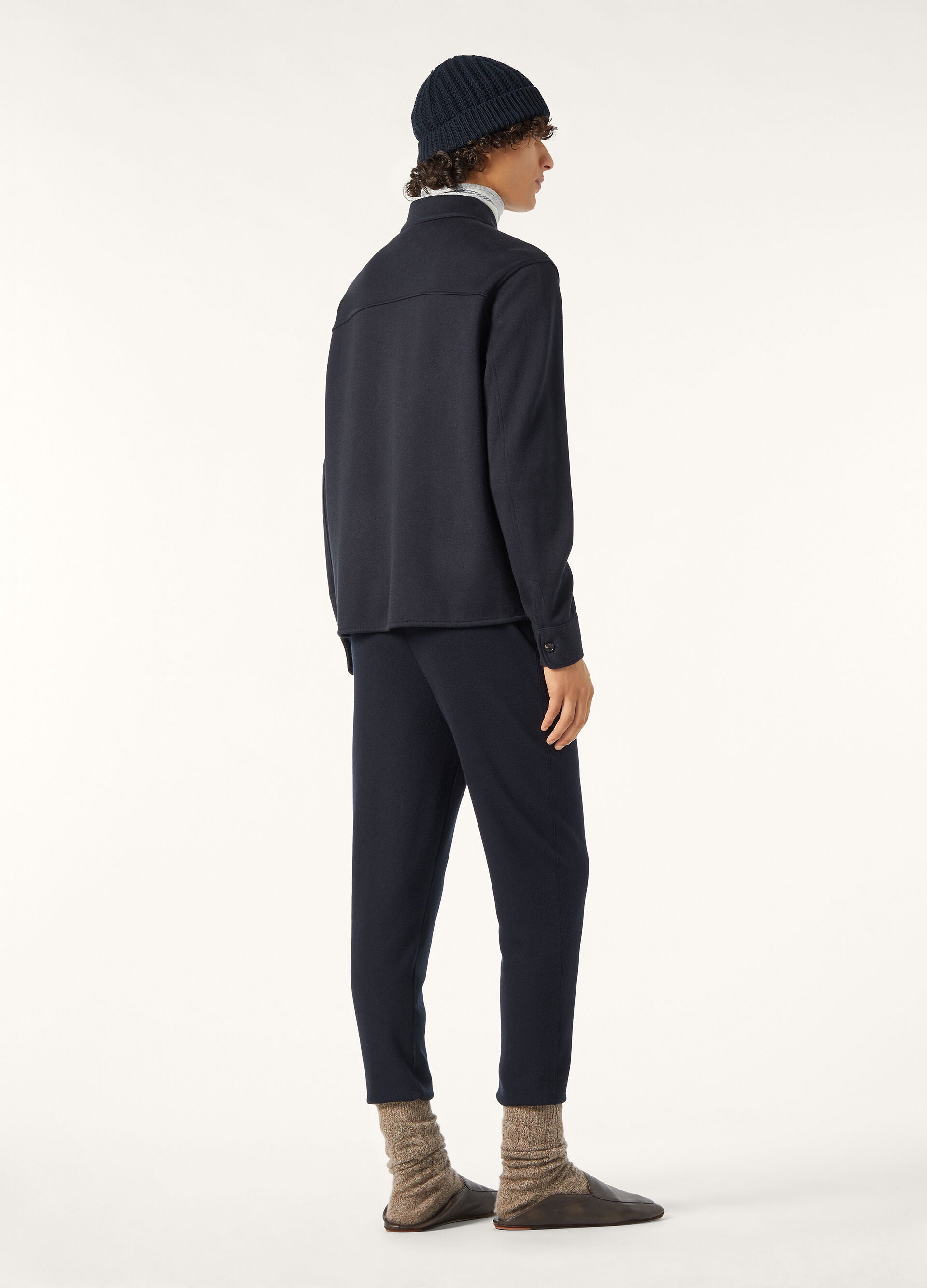 Whitney Overshirt - Navy Blue