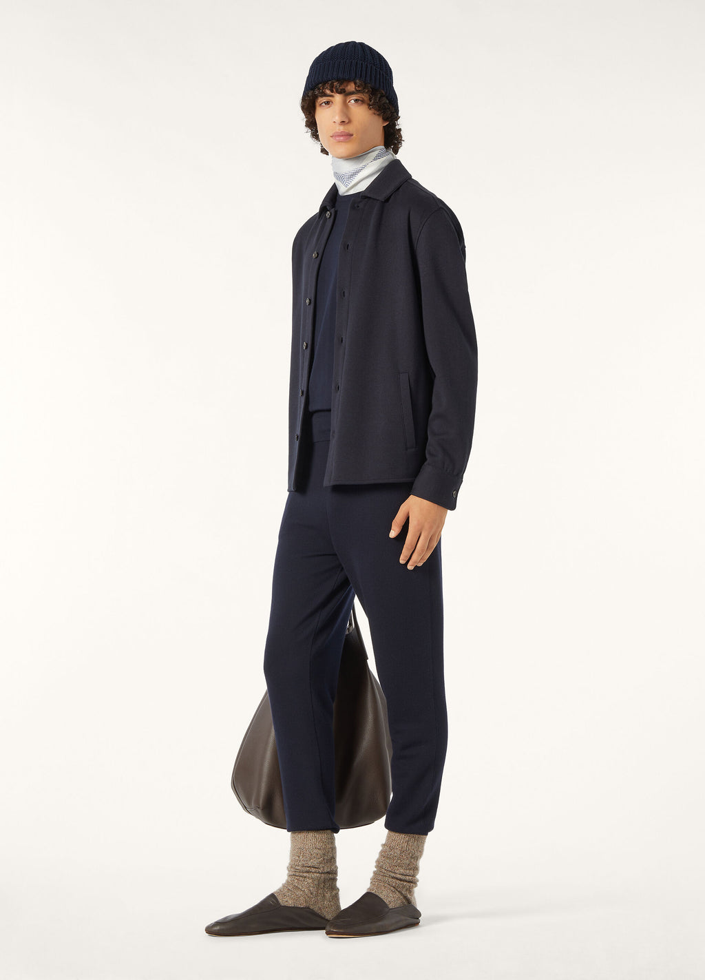 Whitney Overshirt - Navy Blue